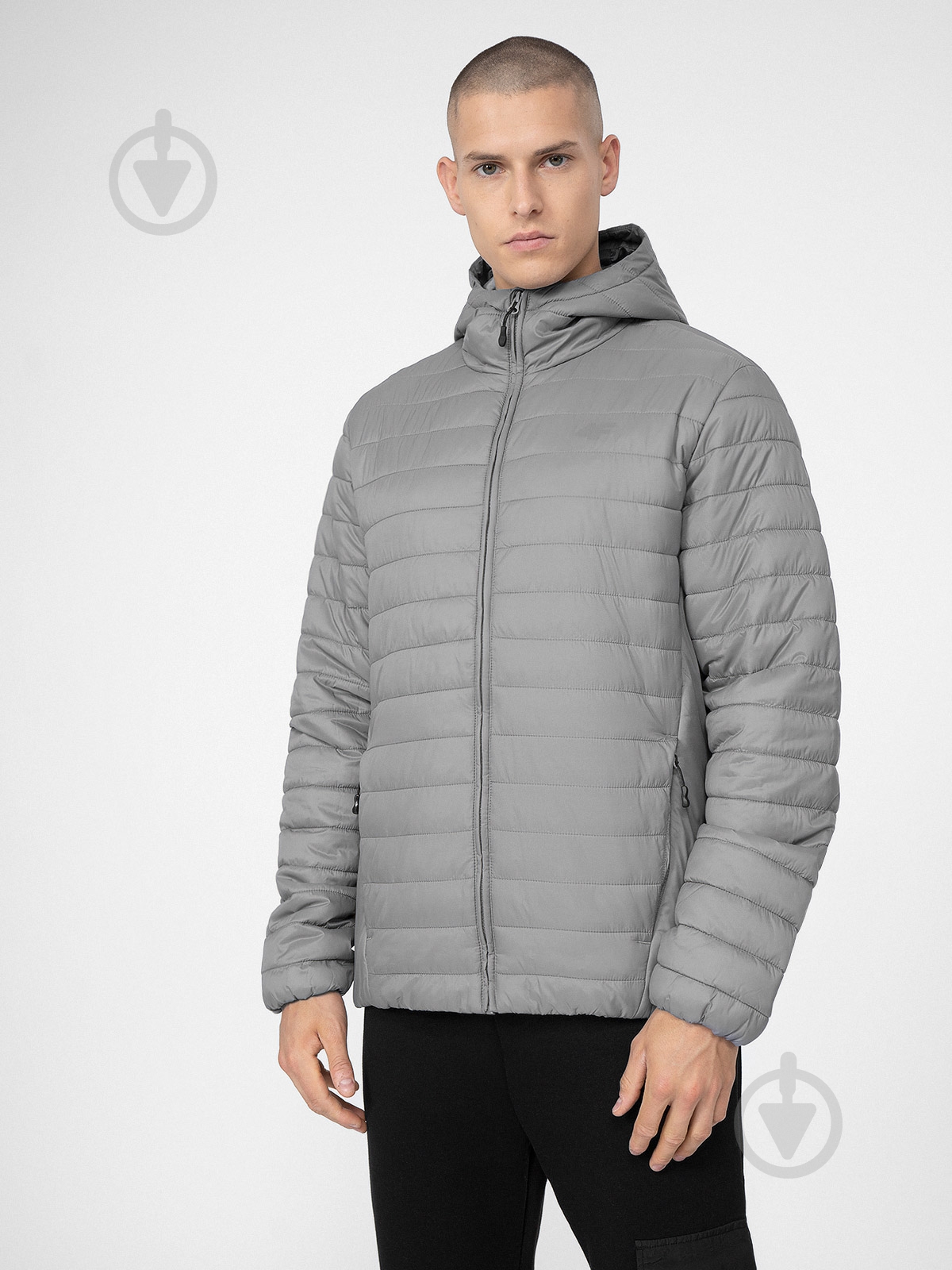 Куртка 4F 4FSS23TDJAM085-25S р.S серый - фото 2 Куртка 4F 4FSS23TDJAM085-25S р.S серый - фото 2