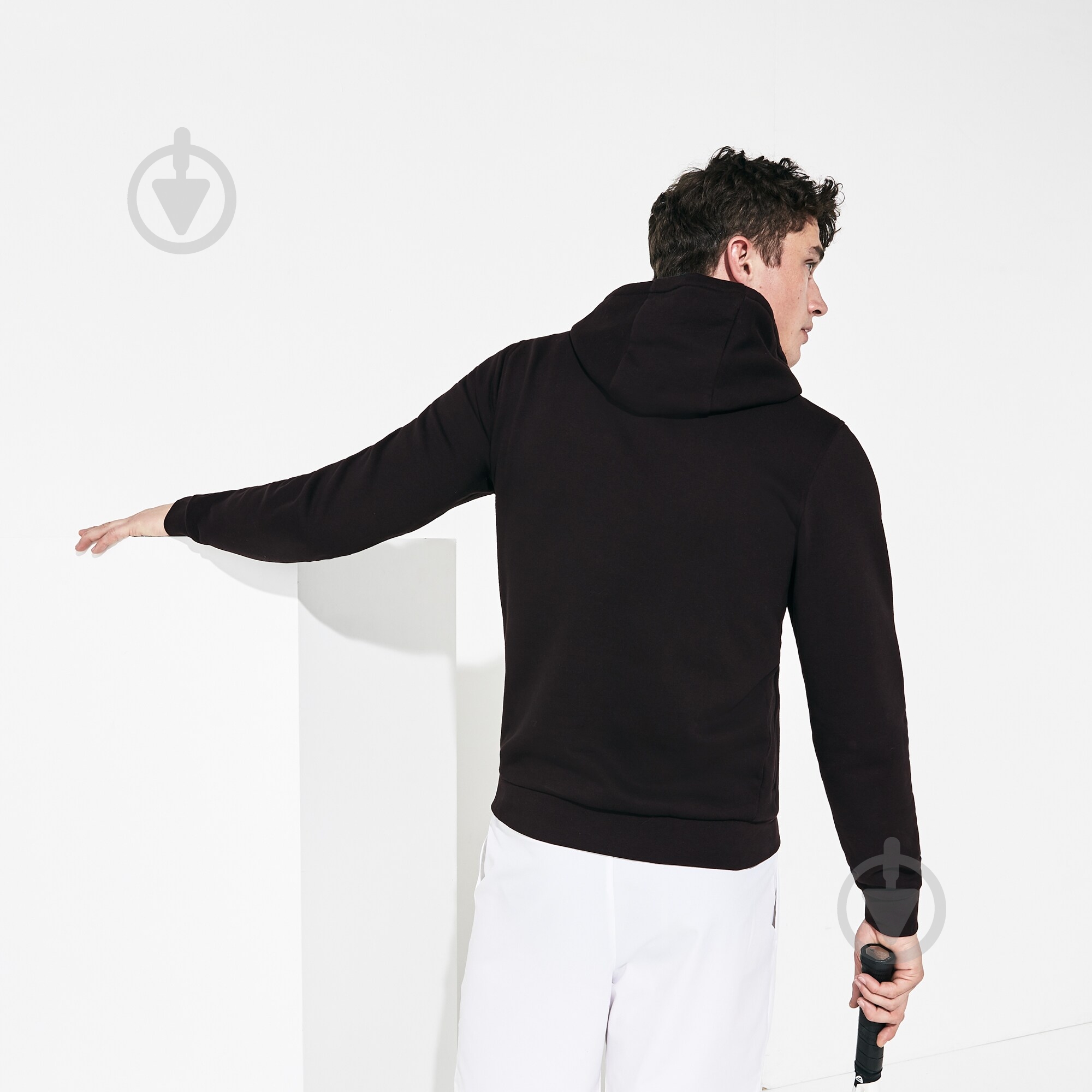 Джемпер Lacoste SH2128SNP р.3XL чорний - фото 3 Джемпер Lacoste SH2128SNP р.3XL чорний - фото 3