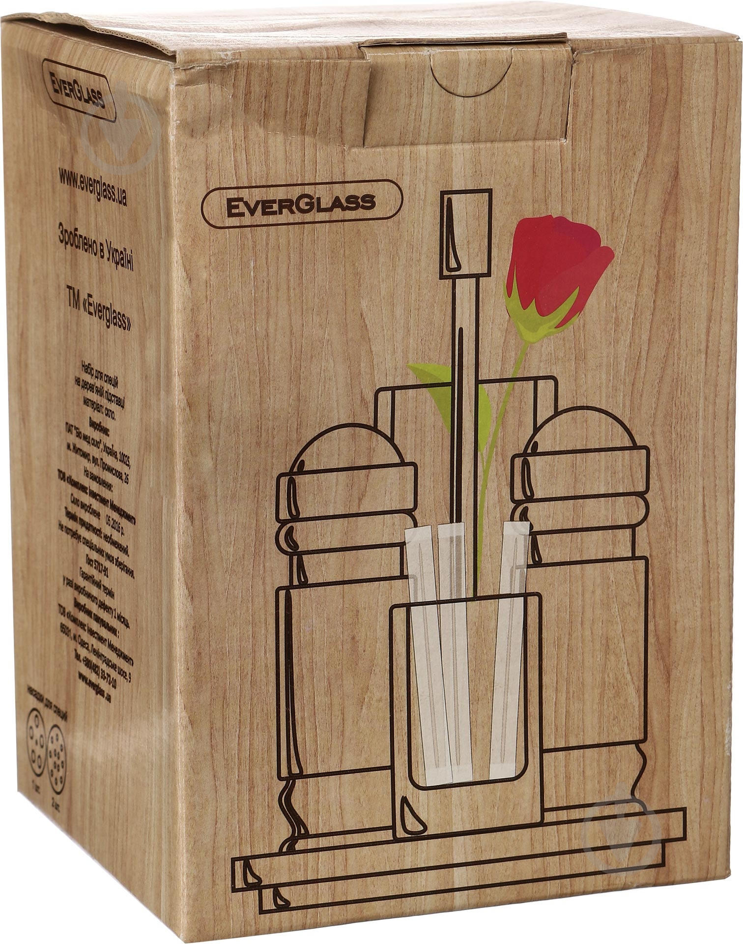 Набор для специй Everglass 5 предметов 10803 - фото 6 Набор для специй Everglass 5 предметов 10803 - фото 6