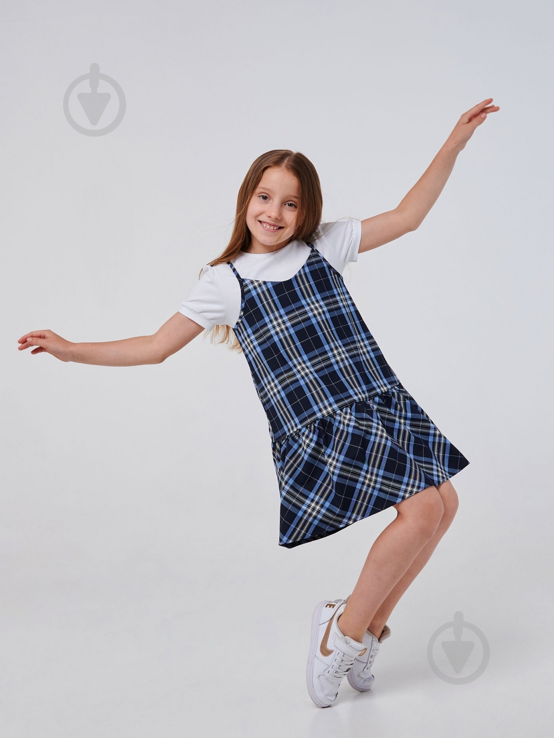 Сарафан Smil р.116 синий 120362 - фото 3