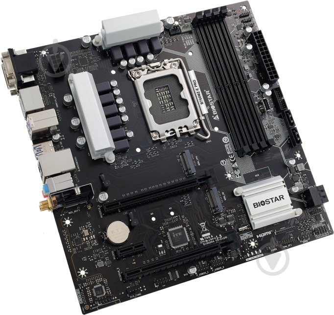 Материнская плата Biostar B760MZ-E_PRO (Socket 1700, Intel B760, micro ATX) - фото 2 Материнская плата Biostar B760MZ-E_PRO (Socket 1700, Intel B760, micro ATX) - фото 2