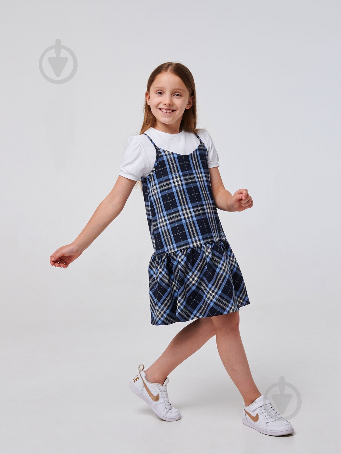 Сарафан Smil р.122 синий 120362 - фото 5