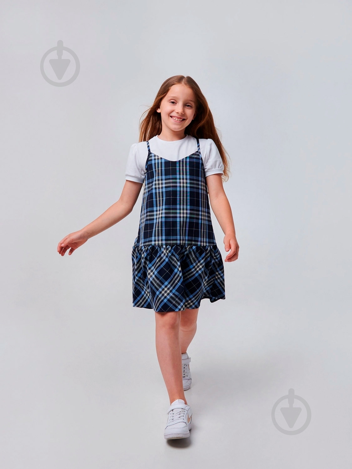 Сарафан Smil р.122 синий 120362 - фото 2