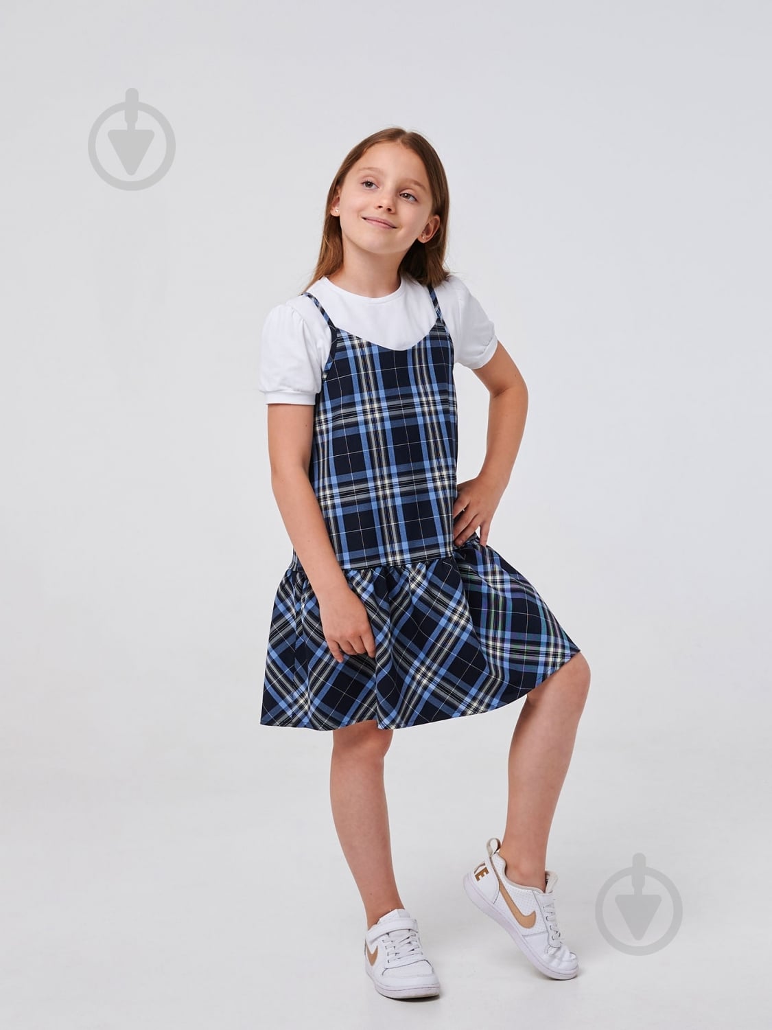 Сарафан Smil р.122 синий 120362 - фото 1