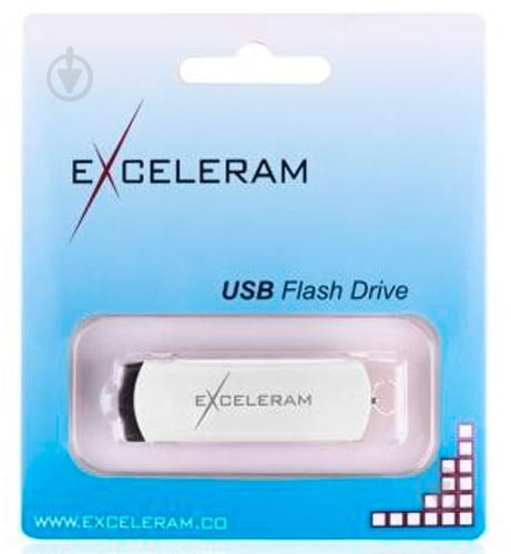 Флеш-память USB Exceleram P2 Series 64 ГБ USB 2.0 white (EXP2U2WH2B64) - фото 8