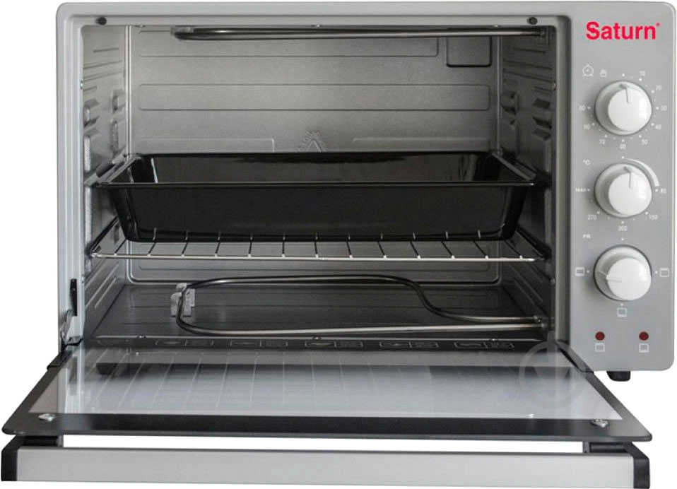 Электрическая печь Saturn ST-EC3401 Gray - фото 3 Электрическая печь Saturn ST-EC3401 Gray - фото 3