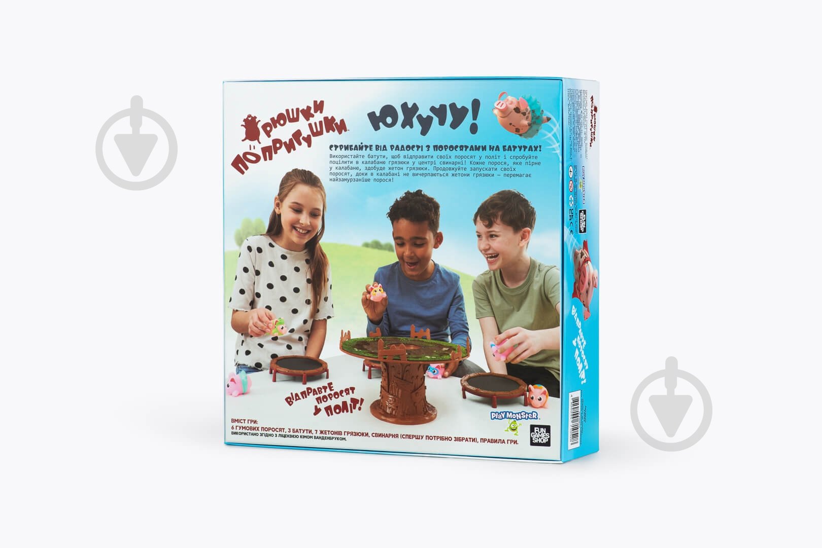 Гра настільна FUN Games Хрюшки – попригушки (UKR) FGS63 - фото 5