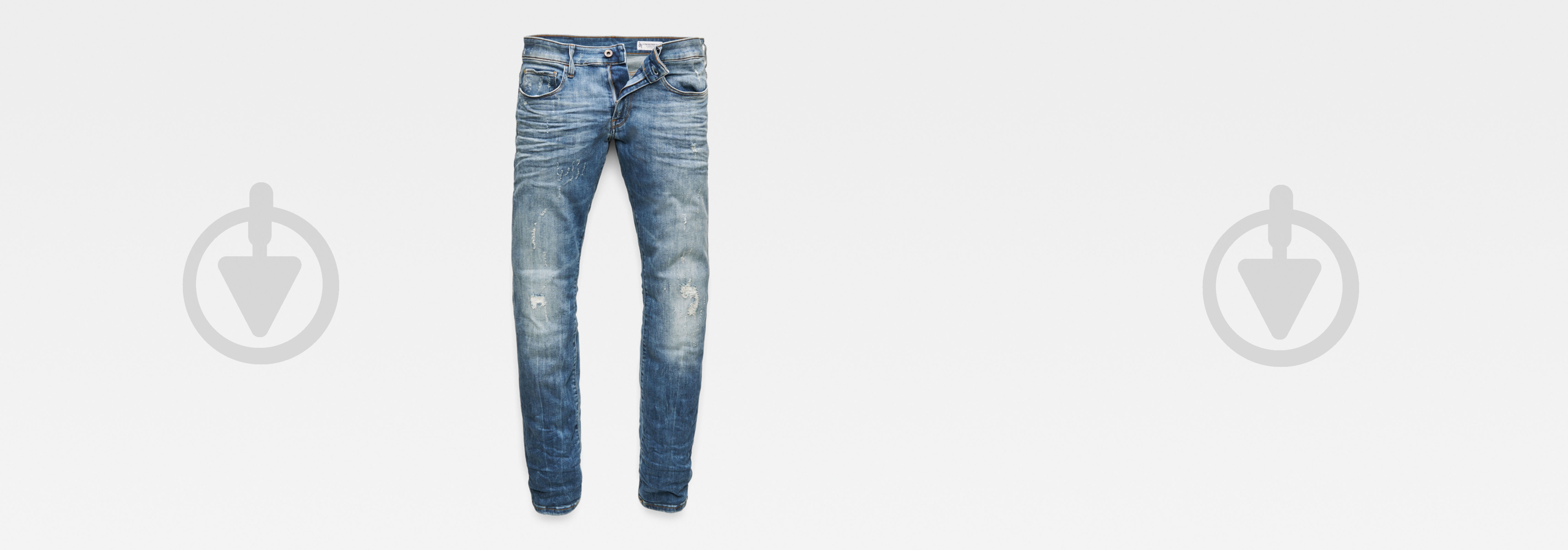 Джинсы G-Star RAW 3301 Deconstructed D01159,8968-9261 р. 36-34 синий - фото 4