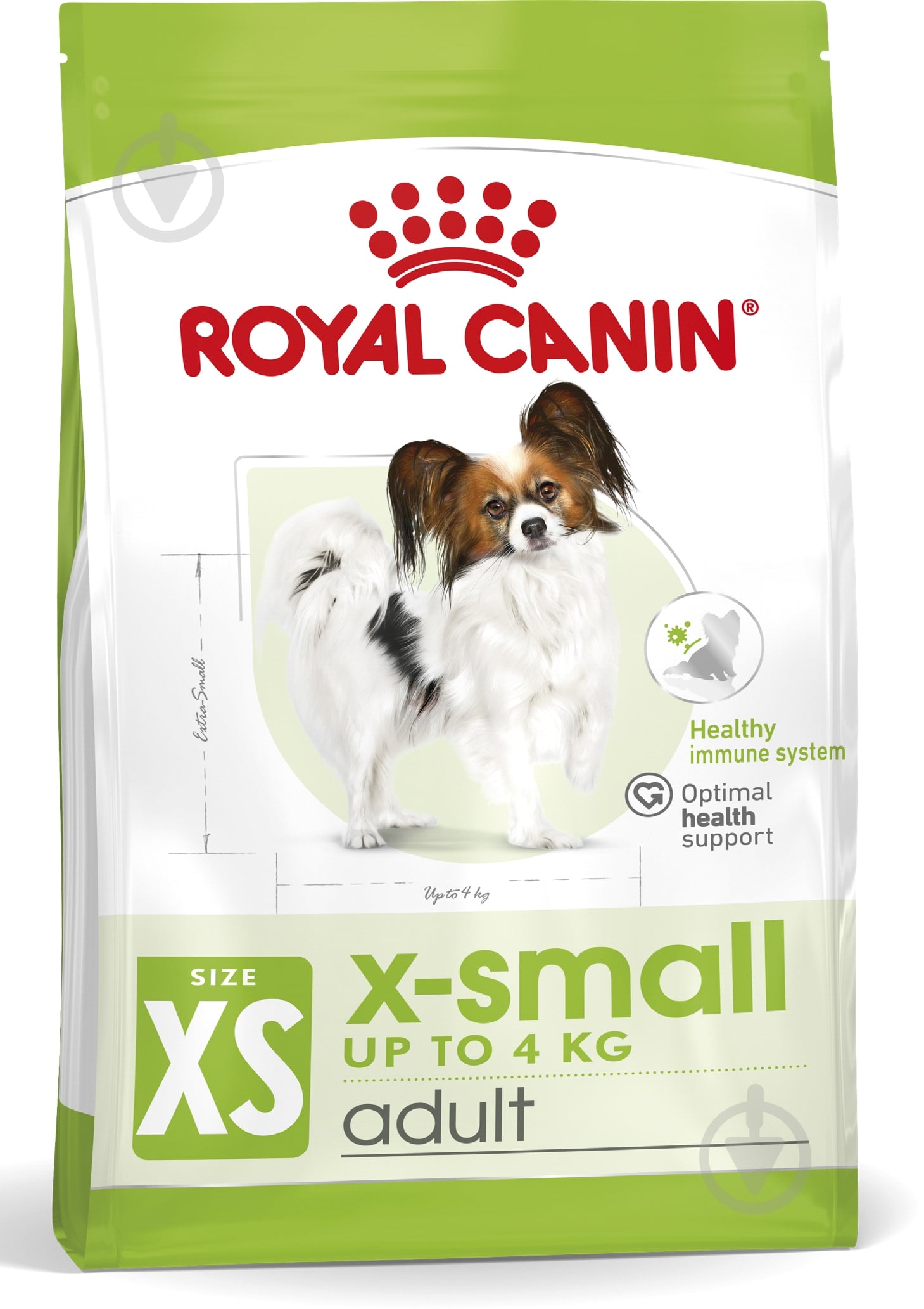 Корм сухой Royal Canin X-SMALL ADULT 3 кг (домашняя птица, рис, кукуруза) 3 кг - фото 1
