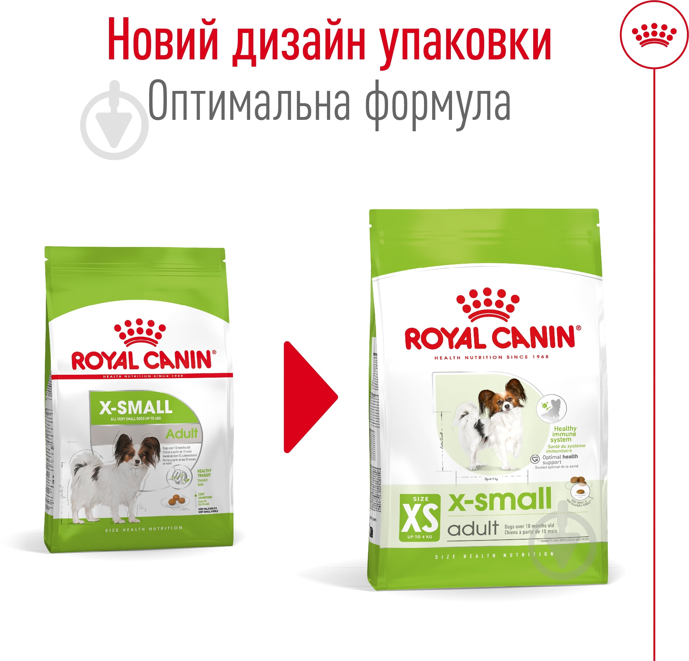 Корм сухой Royal Canin X-SMALL ADULT 3 кг (домашняя птица, рис, кукуруза) 3 кг - фото 2