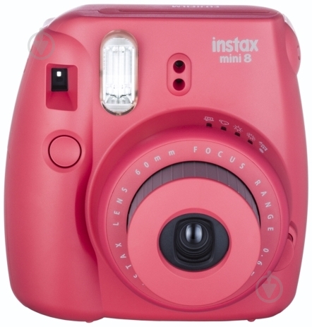 Фотоаппарат FUJI Instax Mini 8 raspberry - фото 1 Фотоаппарат FUJI Instax Mini 8 raspberry - фото 1