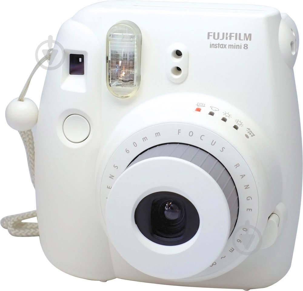 Фотоаппарат FUJI Instax Mini 8 white - фото 2