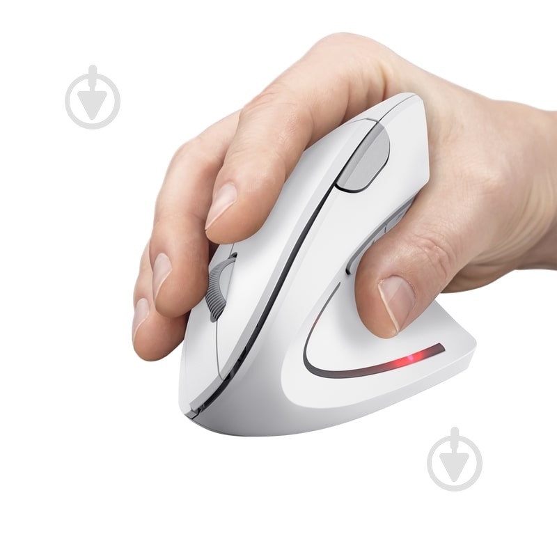 Мышь Trust Verto Ergonomic WL white (25132_TRUST) - фото 6 Мышь Trust Verto Ergonomic WL white (25132_TRUST) - фото 6