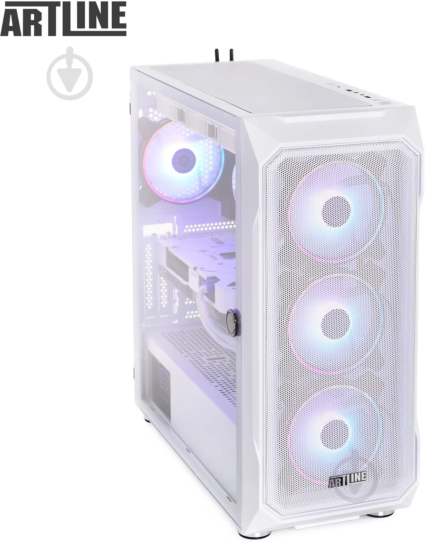 Комп'ютер Artline Gaming X89WHITE (X89Whitev12) white - фото 2