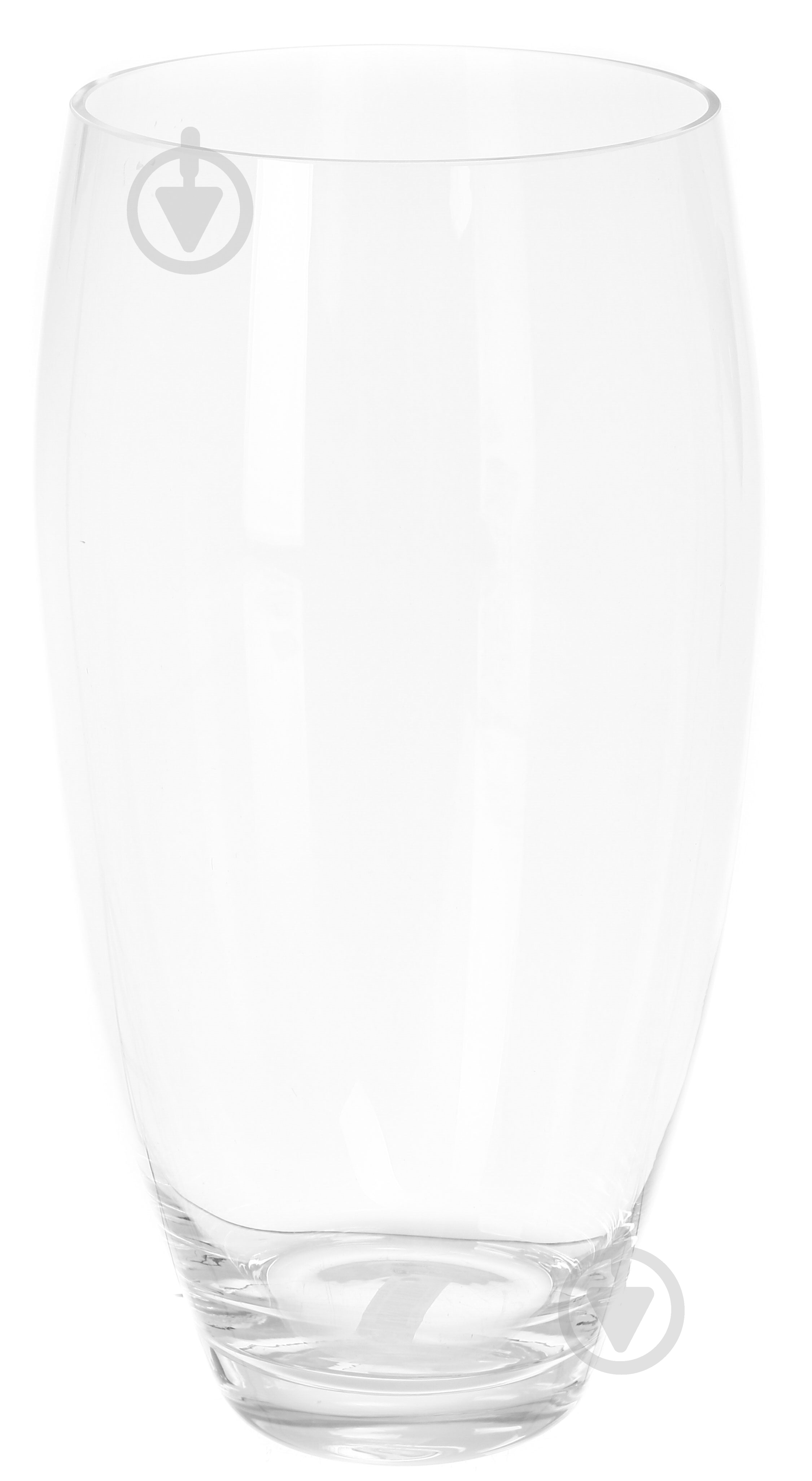 Ваза скляна Wrzesniak Glassworks амфора 17-317C 30 см прозора - фото 1