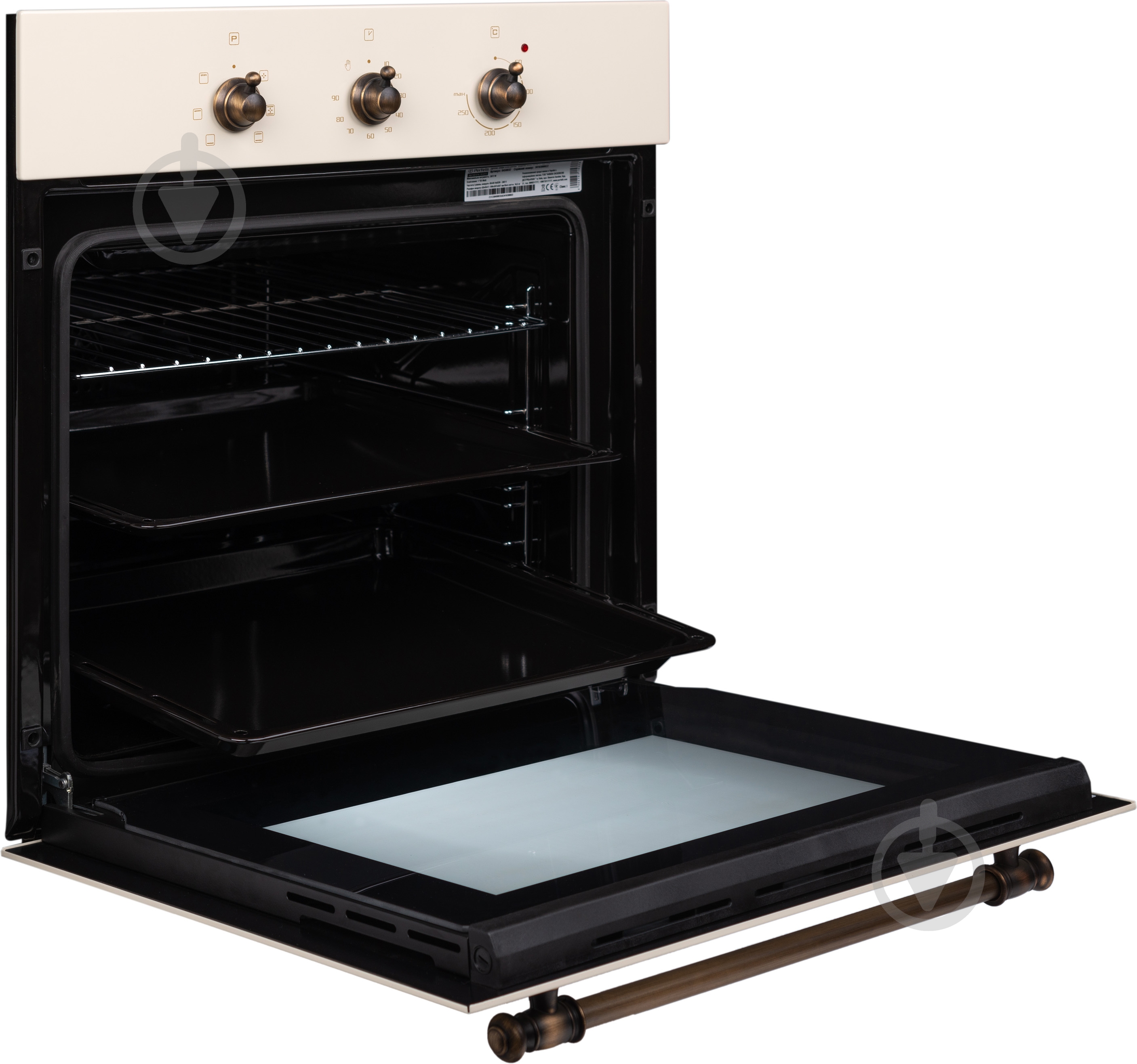 Духовой шкаф Perfelli BOE 6610 IV Retro - фото 3 Духовой шкаф Perfelli BOE 6610 IV Retro - фото 3