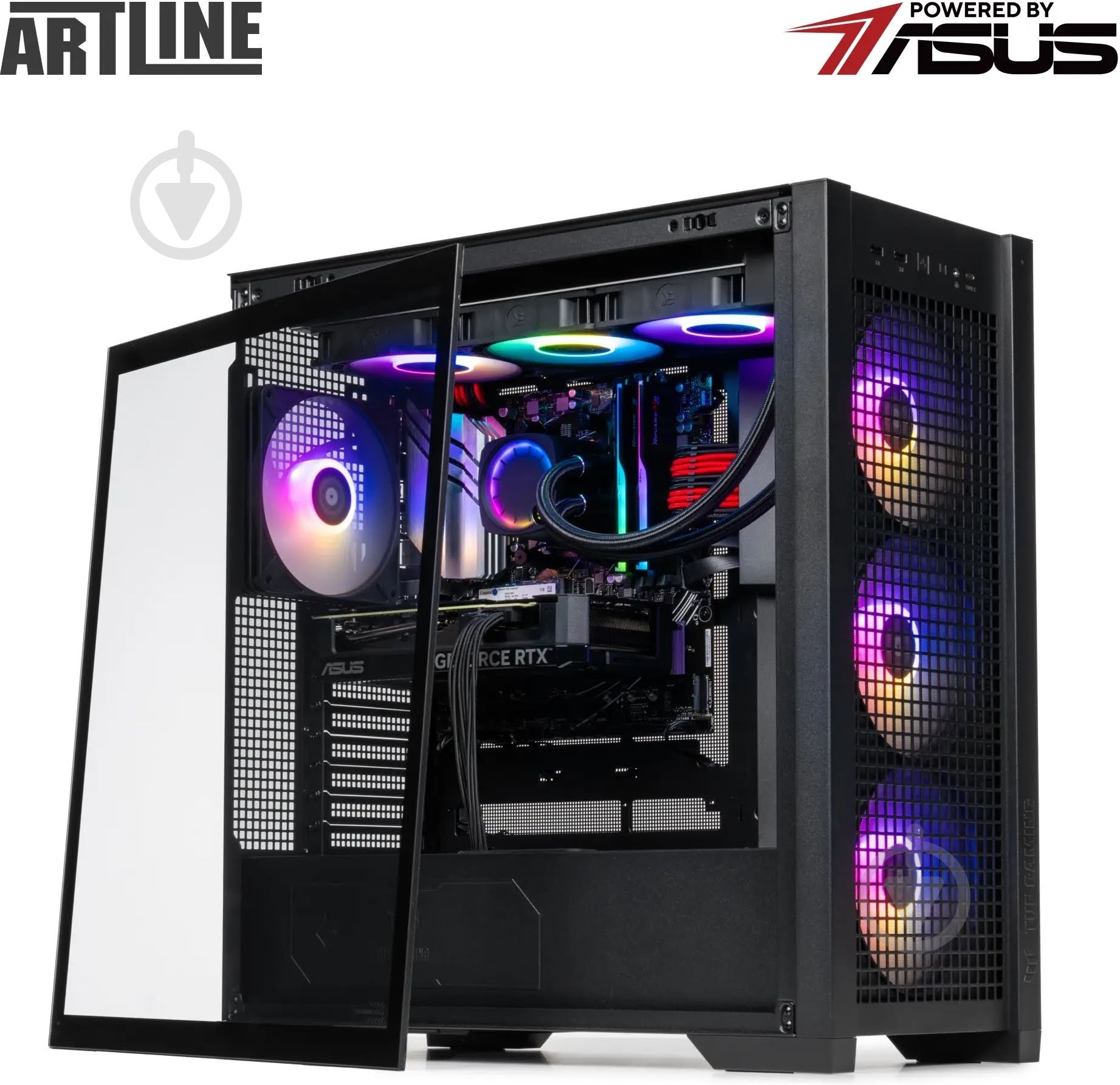 Компьютер Artline Overlord GT302 Windows 11 Pro (GT302v06Win) black - фото 7