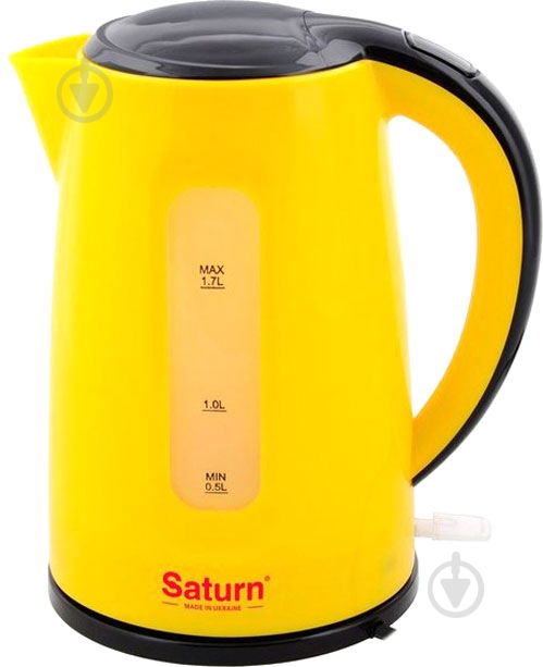 Электрочайник Saturn ST-EK8439 Yellow/Black - фото 1 Электрочайник Saturn ST-EK8439 Yellow/Black - фото 1