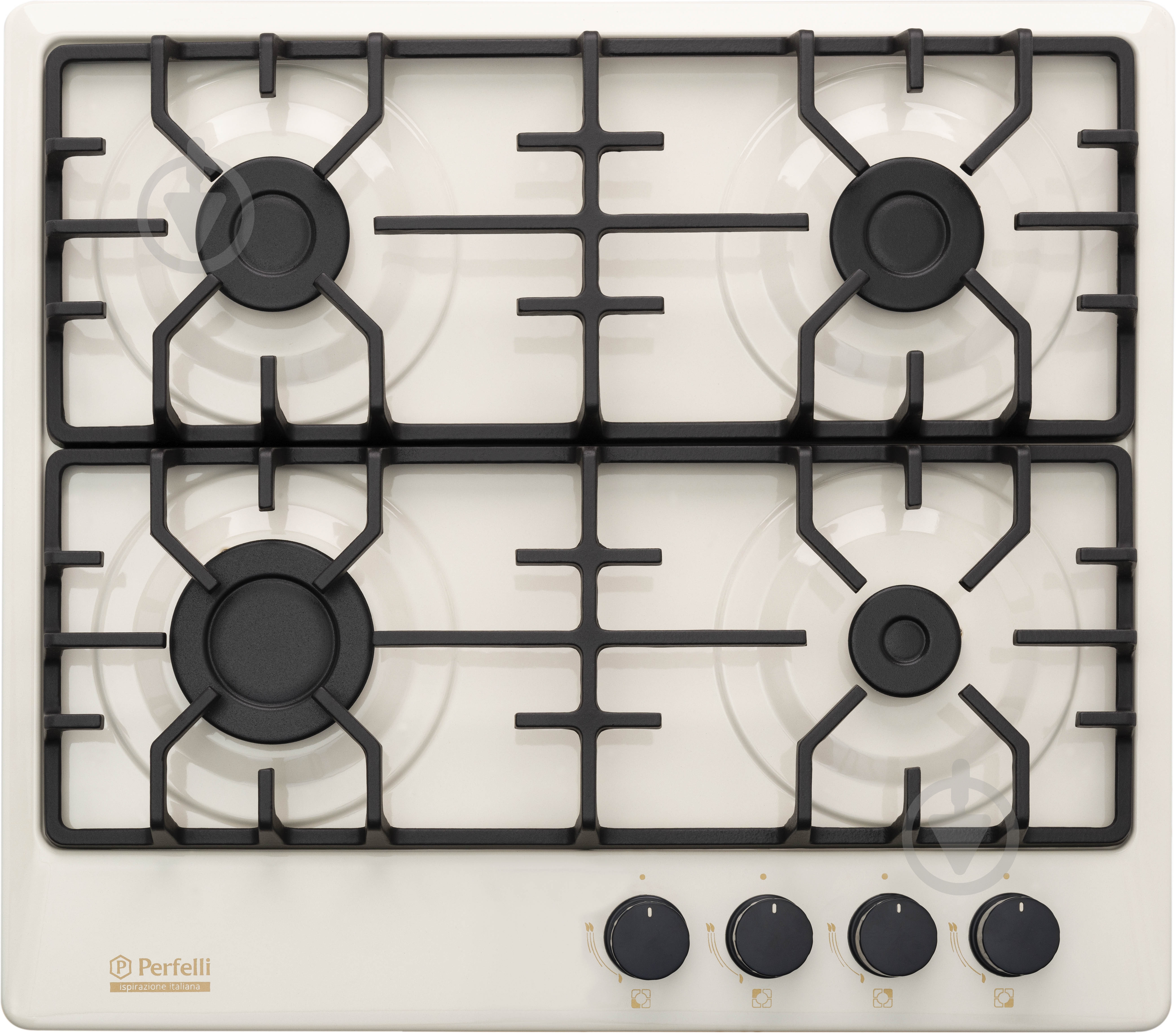 Варочная поверхность газовая Perfelli HGM 61420 IV - фото 1 Варочная поверхность газовая Perfelli HGM 61420 IV - фото 1