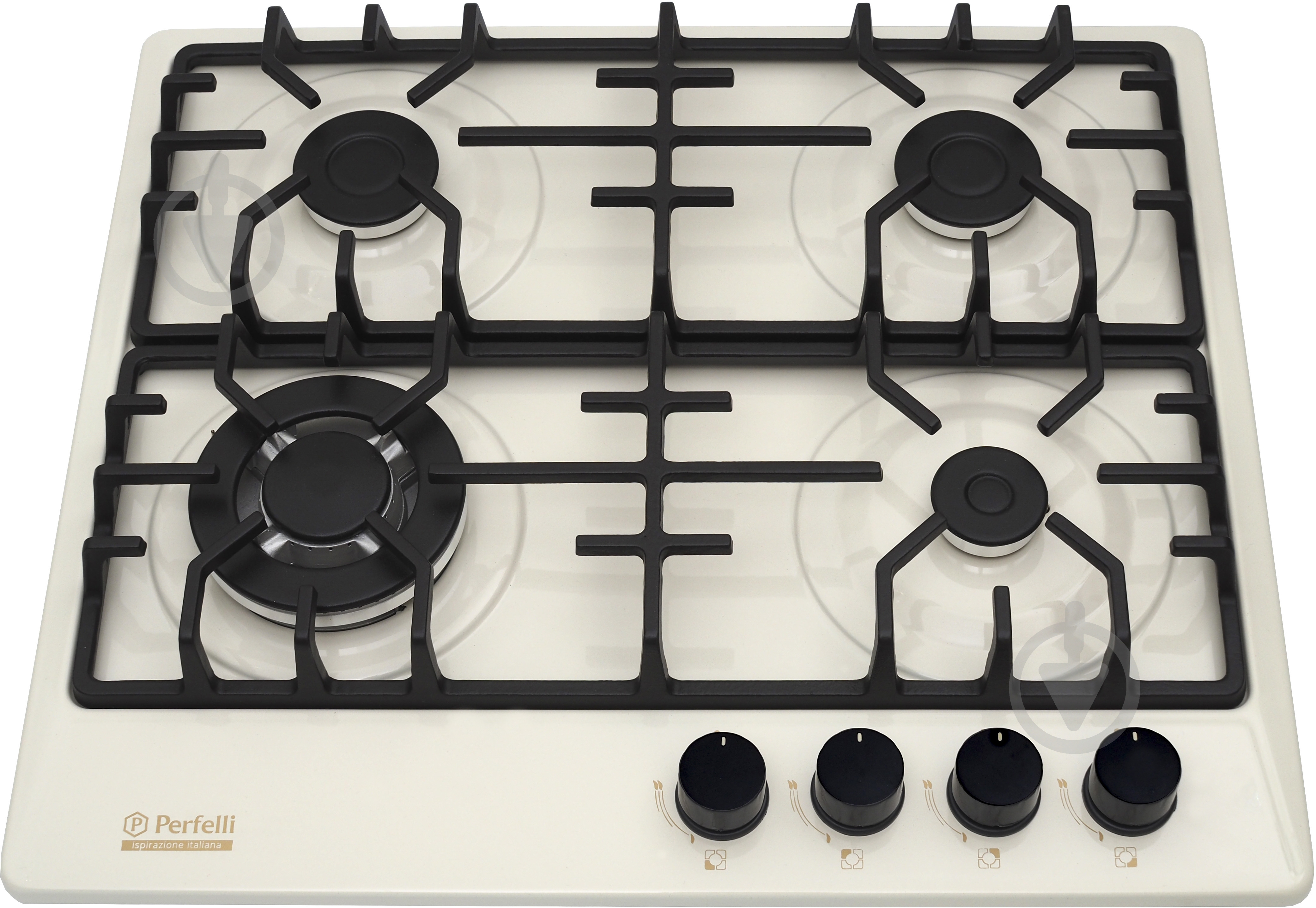 Варочная поверхность газовая Perfelli HGM 61620 IV - фото 2
