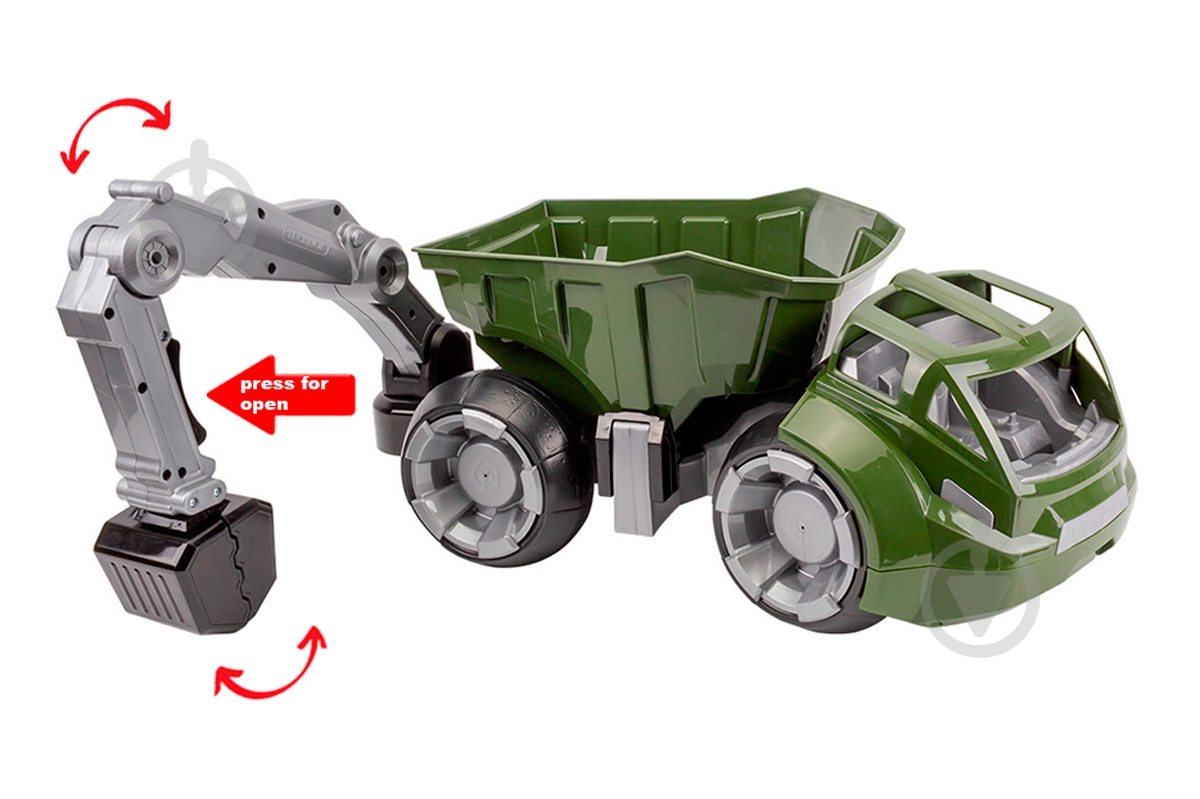 Игрушка ТехноК Самосвал 6245 - фото 5 Игрушка ТехноК Самосвал 6245 - фото 5