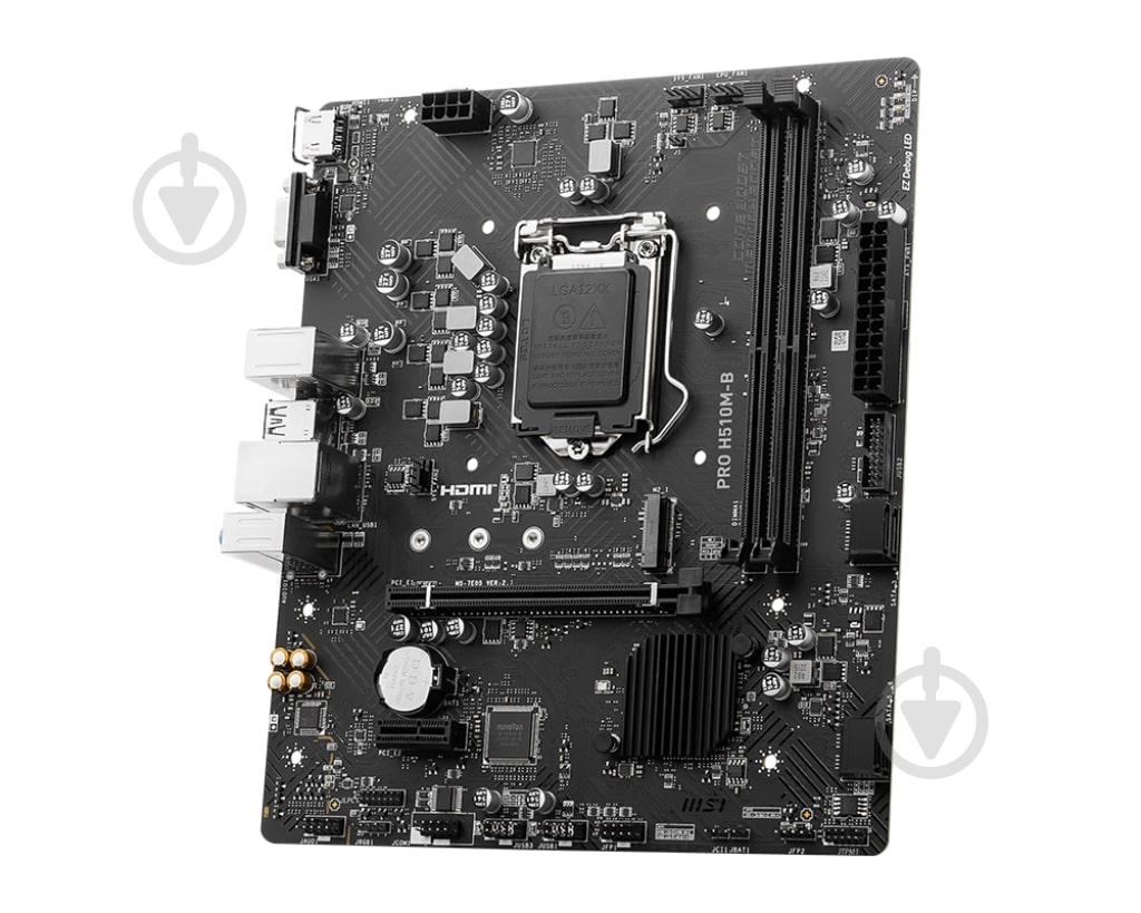Материнская плата MSI 911-7E05-004 (Socket 1200, Intel H470, micro ATX) - фото 3 Материнская плата MSI 911-7E05-004 (Socket 1200, Intel H470, micro ATX) - фото 3
