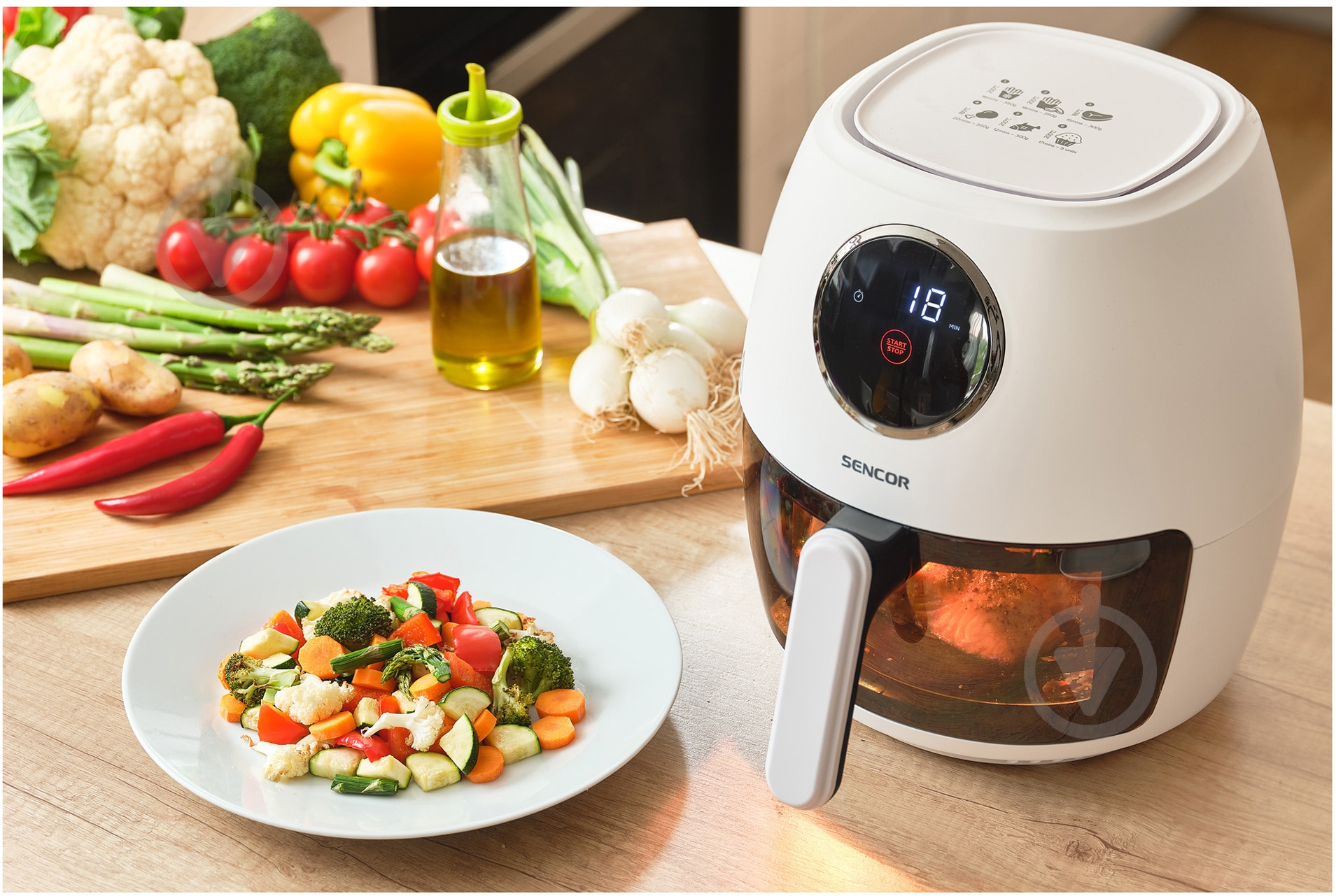 Мультипечь Sencor SFR 5340WH - фото 14