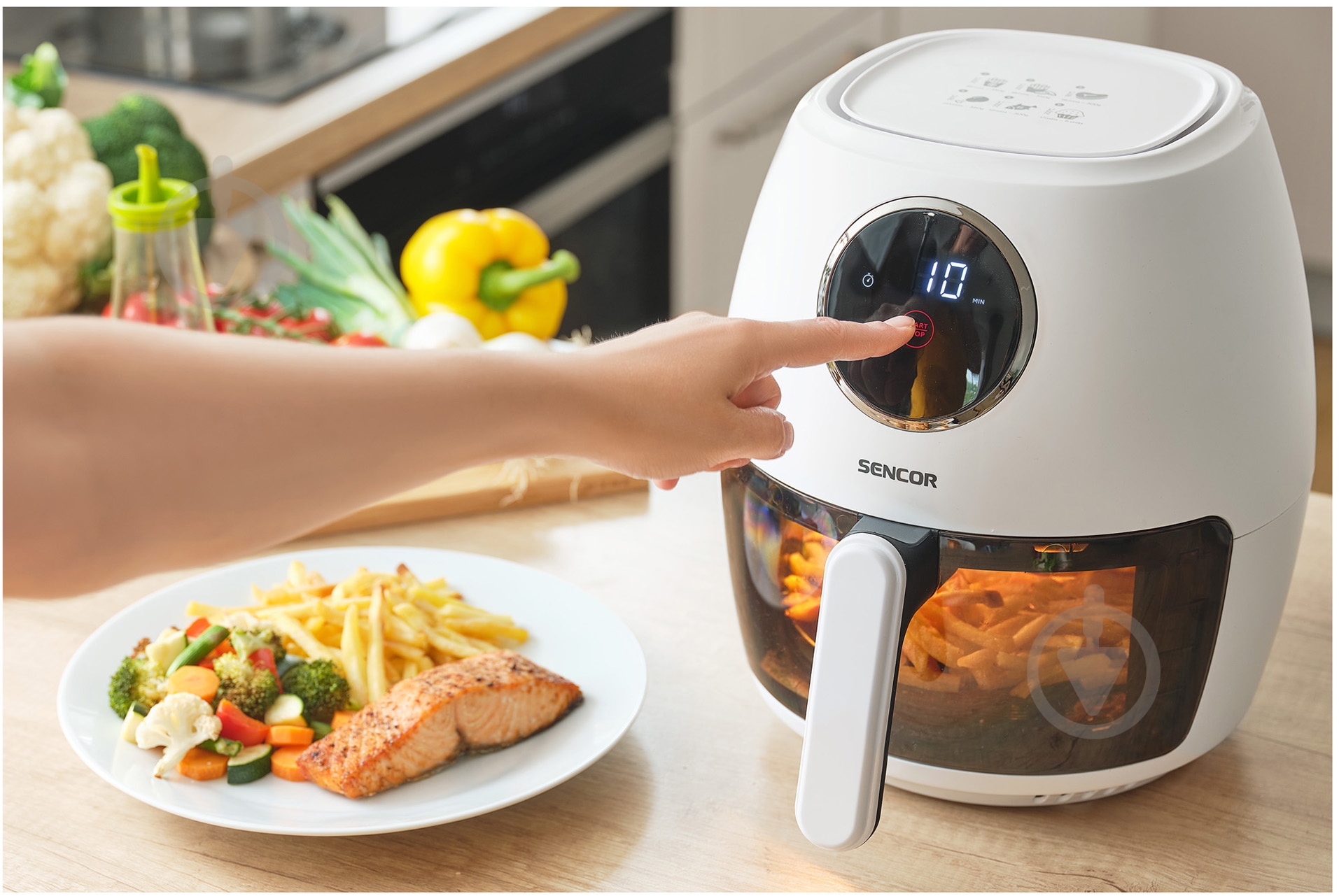 Мультипечь Sencor SFR 5340WH - фото 19