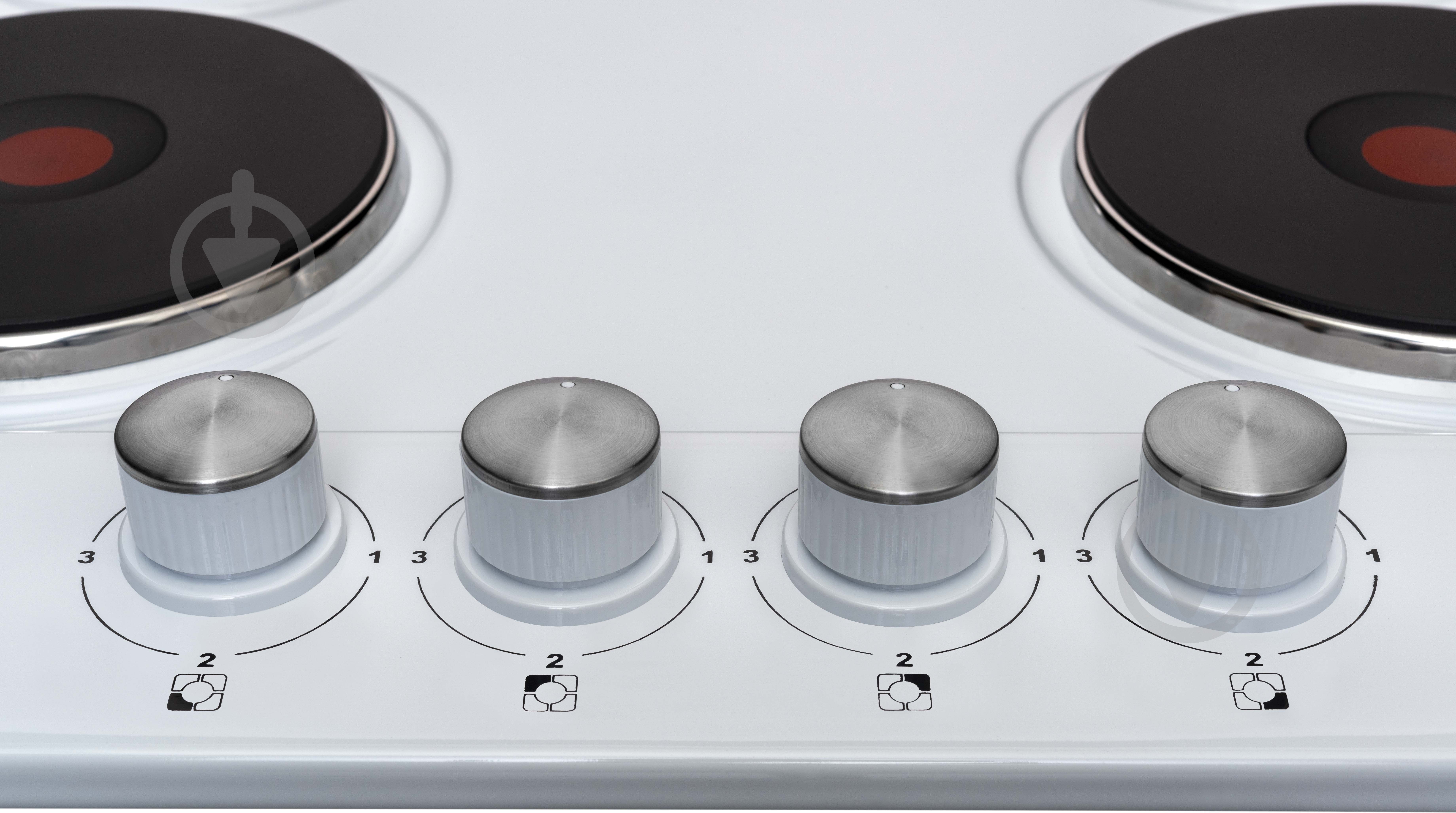 Варочная поверхность электрическая Perfelli HE 6480 WH - фото 3 Варочная поверхность электрическая Perfelli HE 6480 WH - фото 3