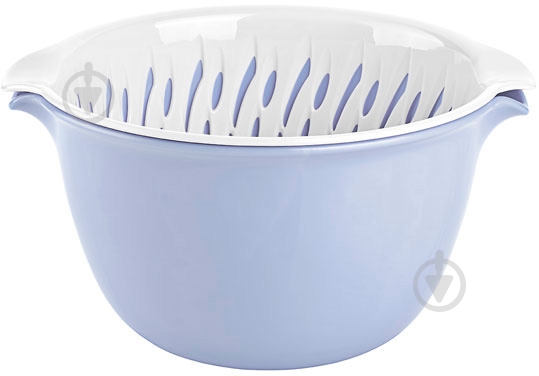 Миска Titiz Plastik Royal с дуршлагом 1,3 л AP-9140-LI - фото 1