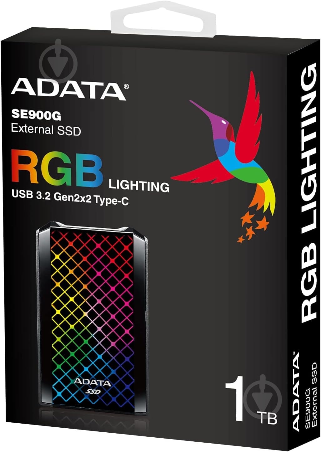 SSD-накопитель ADATA 2000GB USB 3.2 3D NAND (ASE900G-2TU32G2-CBK) - фото 6