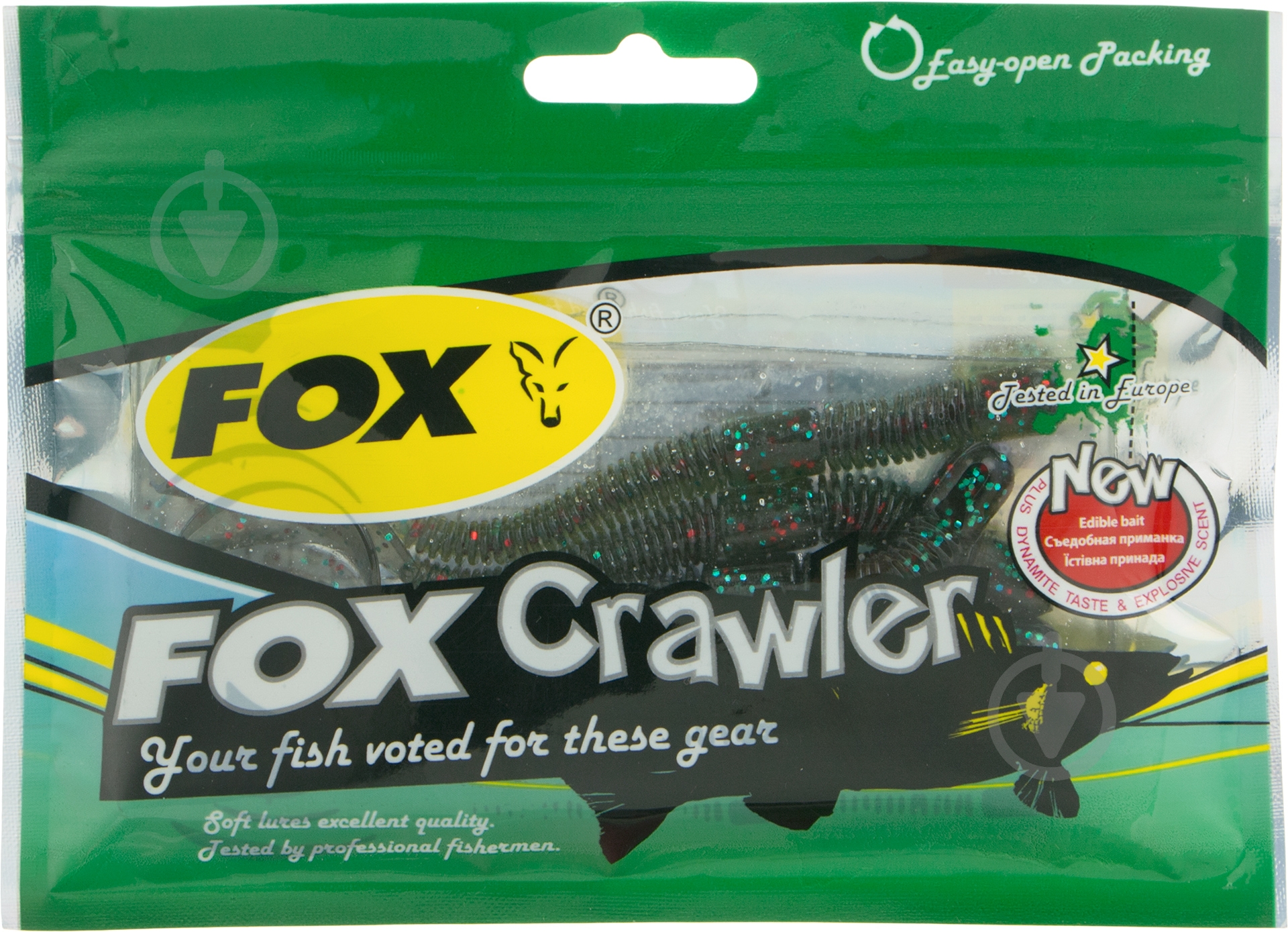 Твістер FOX Crawler 120 мм 6 шт. #089 - фото 2 Твістер FOX Crawler 120 мм 6 шт. #089 - фото 2