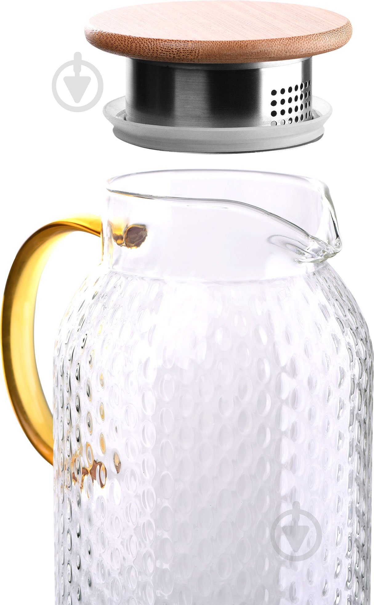 Кувшин Ardesto Dew 1500 мл прозрачный AR2615BPG - фото 2