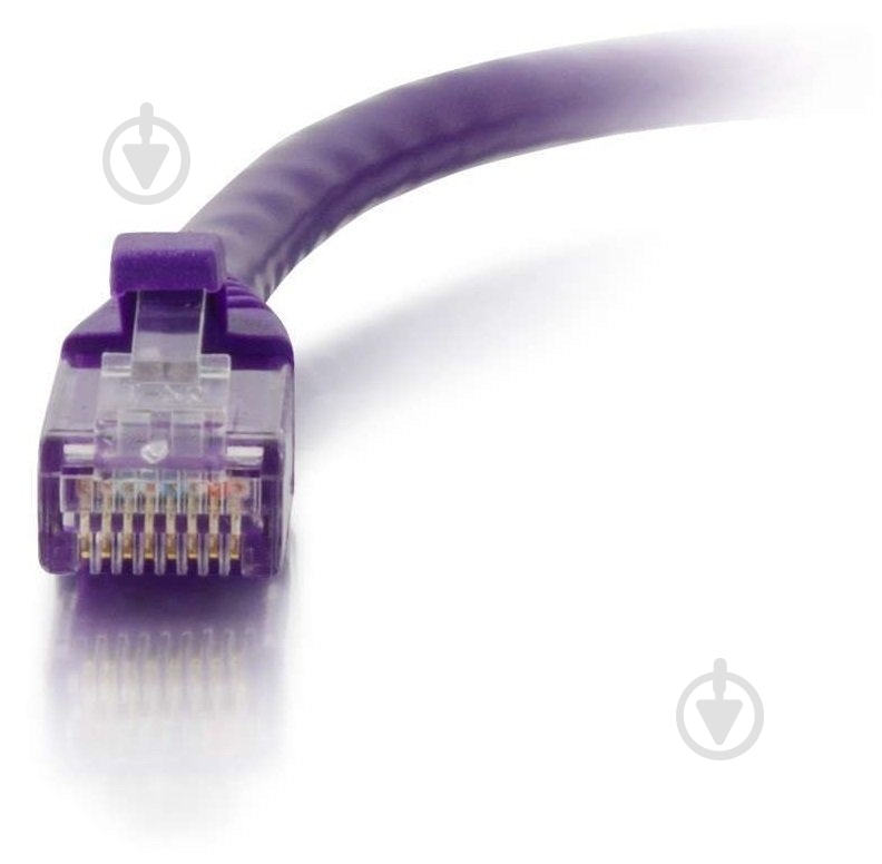 Патч-корд C2G Cat5e 0,5 м фиолетовый - фото 2