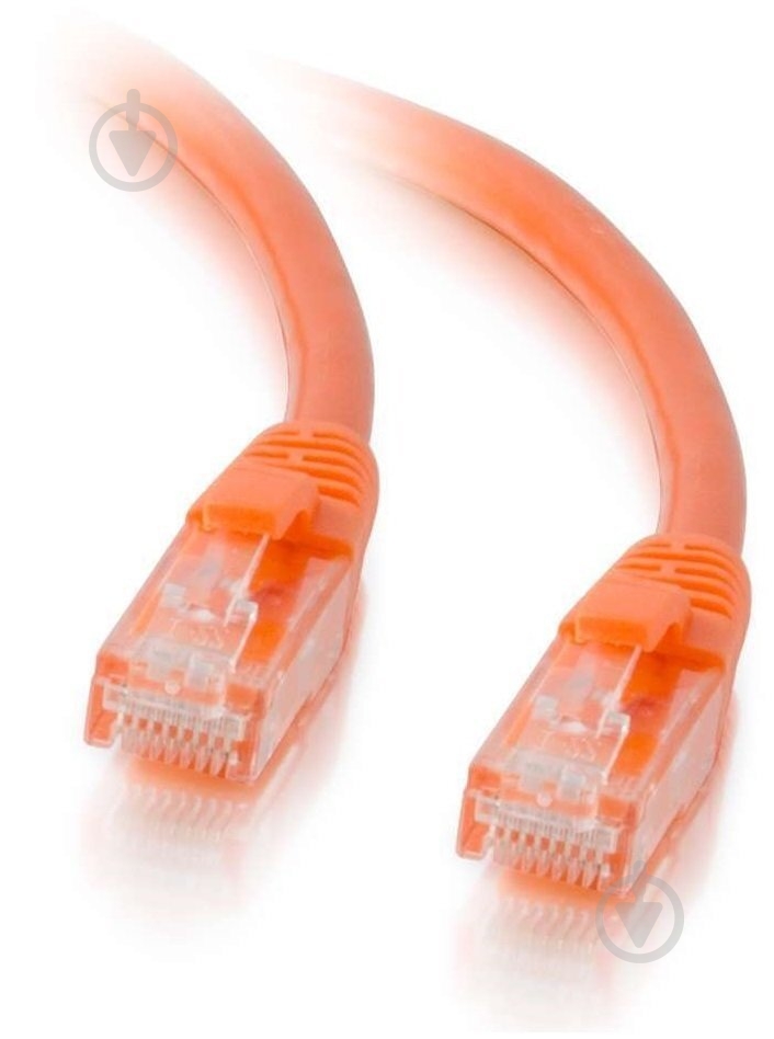 Патч-корд C2G Cat5e 1 м оранжевый - фото 1