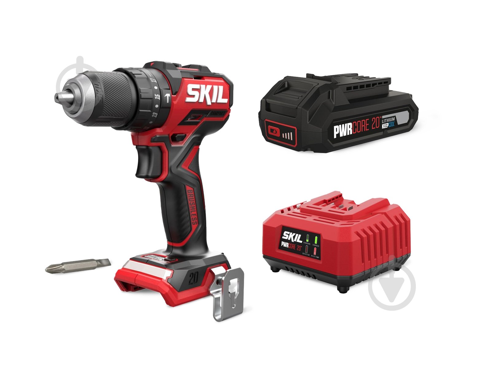 Шуруповерт ударный аккумуляторный skill CD1E3075CA+BC1E3136AA - фото 1 Шуруповерт ударный аккумуляторный skill CD1E3075CA+BC1E3136AA - фото 1