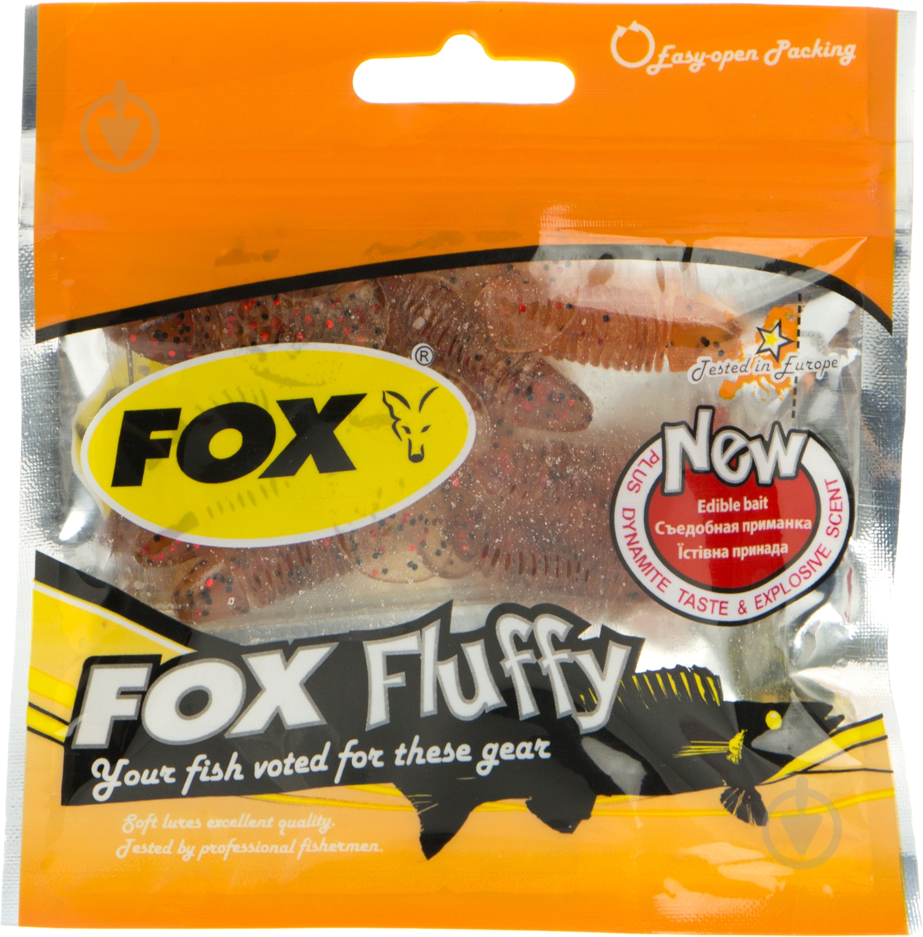 Твистер FOX Fluffy 55 мм 8 шт. #005 - фото 2 Твистер FOX Fluffy 55 мм 8 шт. #005 - фото 2