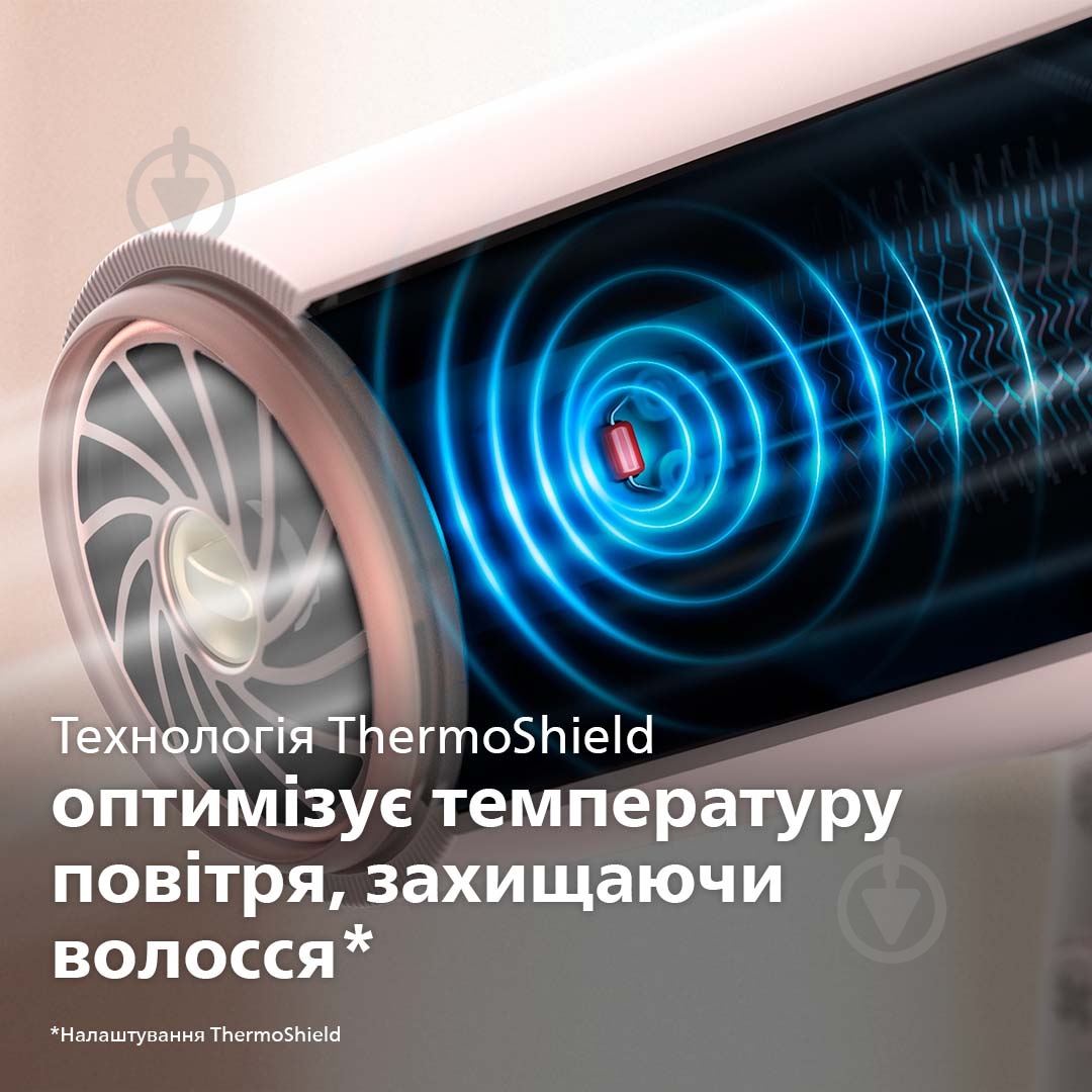 ВИТРИНА! Фен Philips 5000 Series BHD500/00 - фото 3