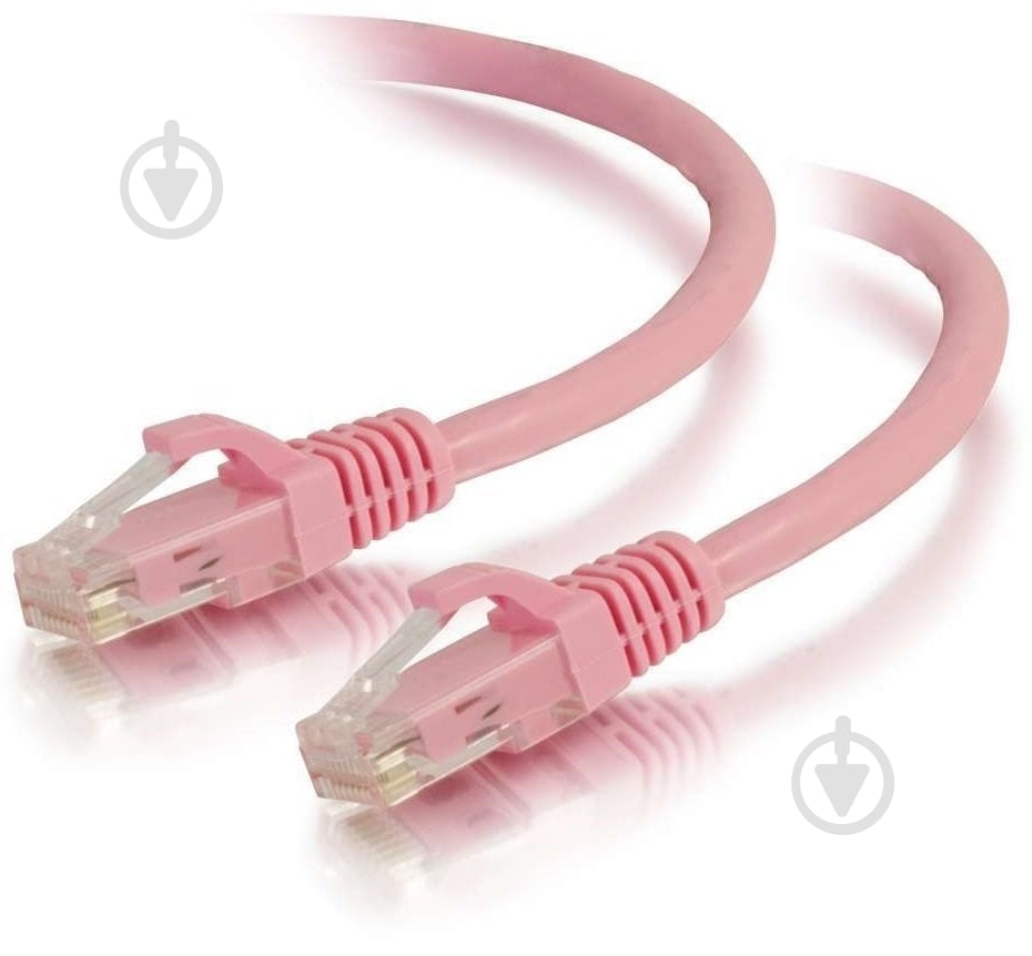 Патч-корд C2G Cat5e 1,5 м розовый - фото 1