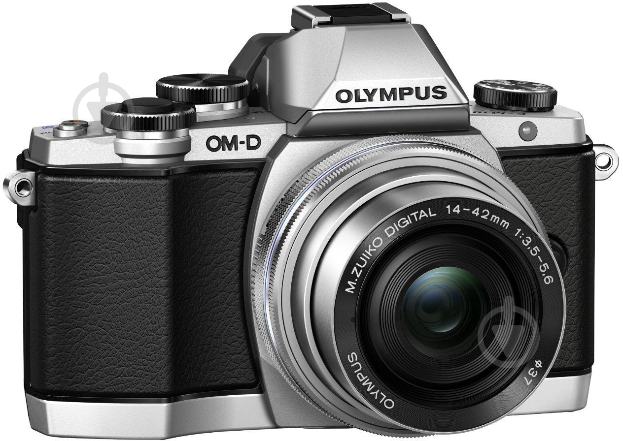 Фотоапарат Olympus E-M10 14-42mm IIR Kit silver - фото 4 Фотоапарат Olympus E-M10 14-42mm IIR Kit silver - фото 4