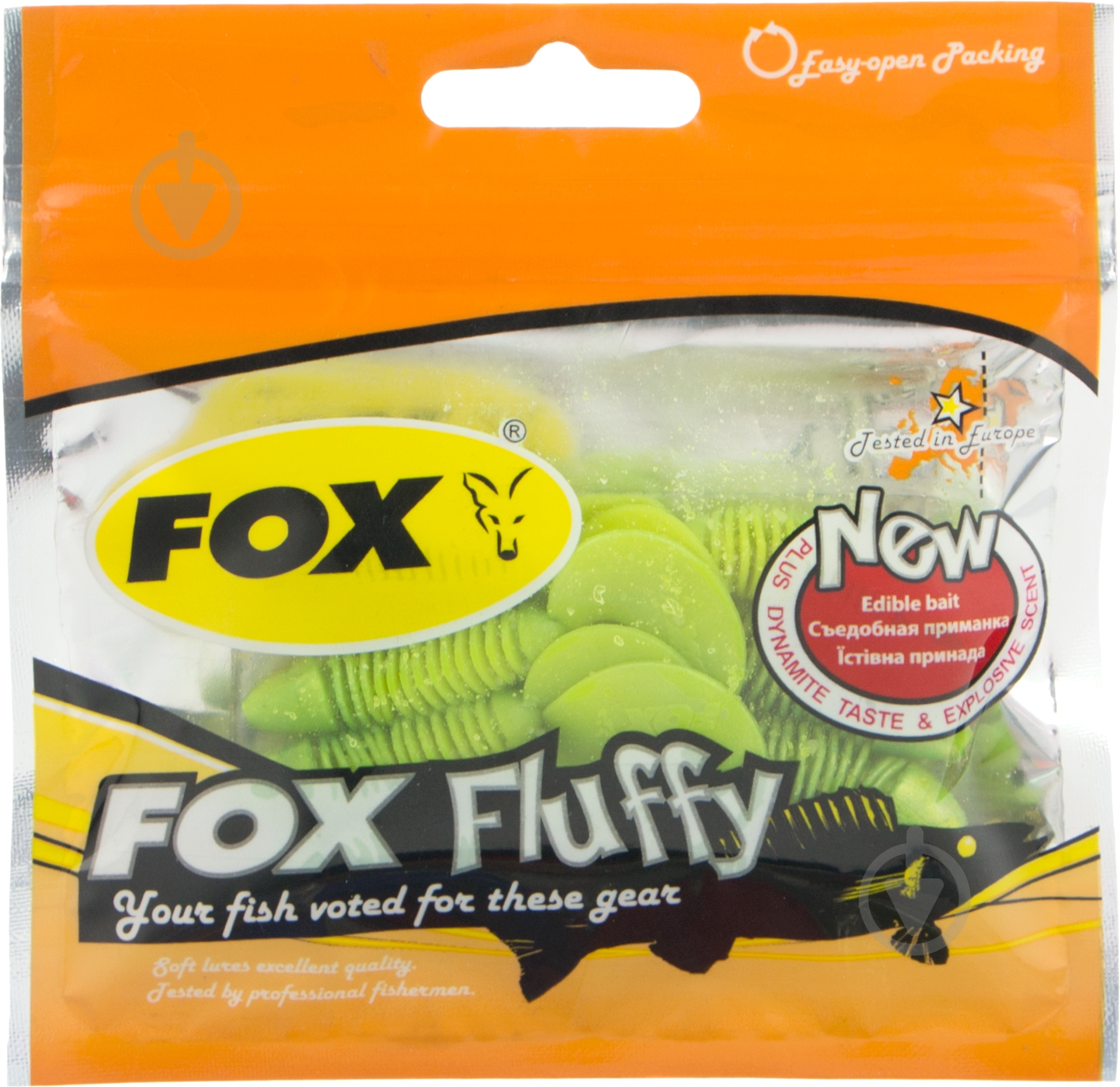 Твистер FOX Fluffy 55 мм 8 шт. #088 - фото 2 Твистер FOX Fluffy 55 мм 8 шт. #088 - фото 2