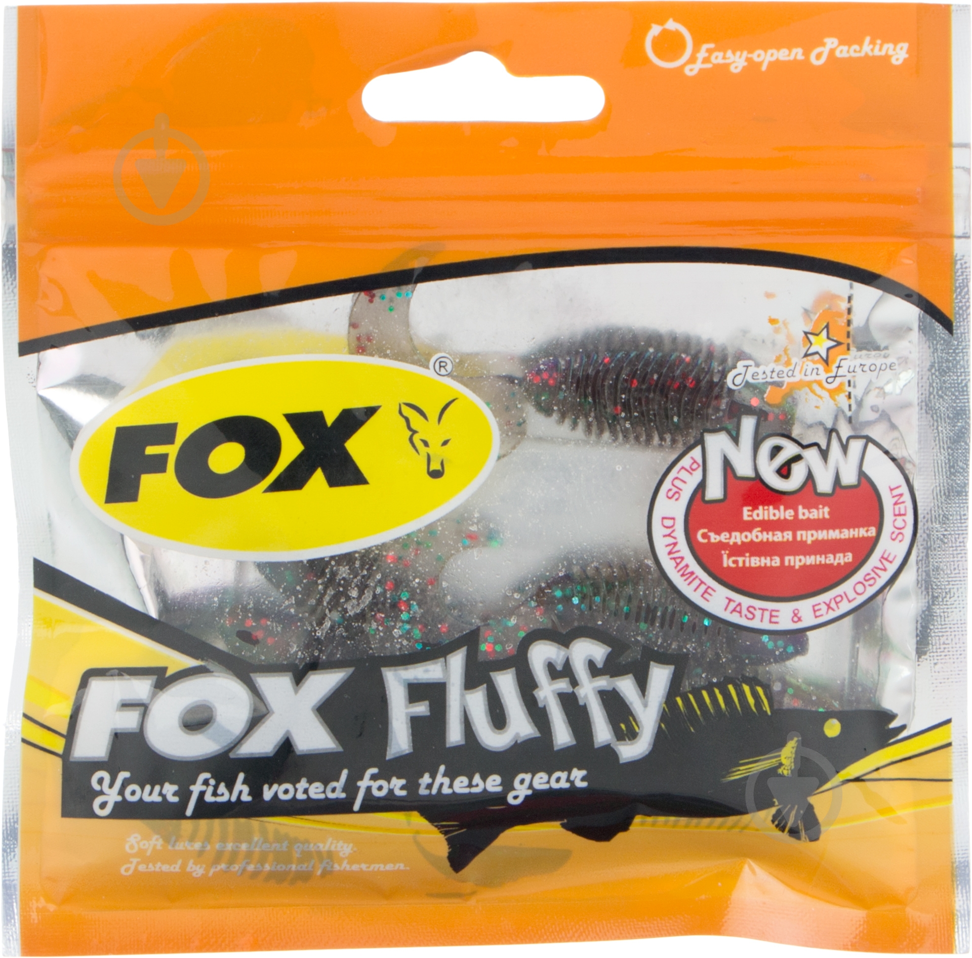 Твистер FOX Fluffy 55 мм 8 шт. #089 - фото 2 Твистер FOX Fluffy 55 мм 8 шт. #089 - фото 2