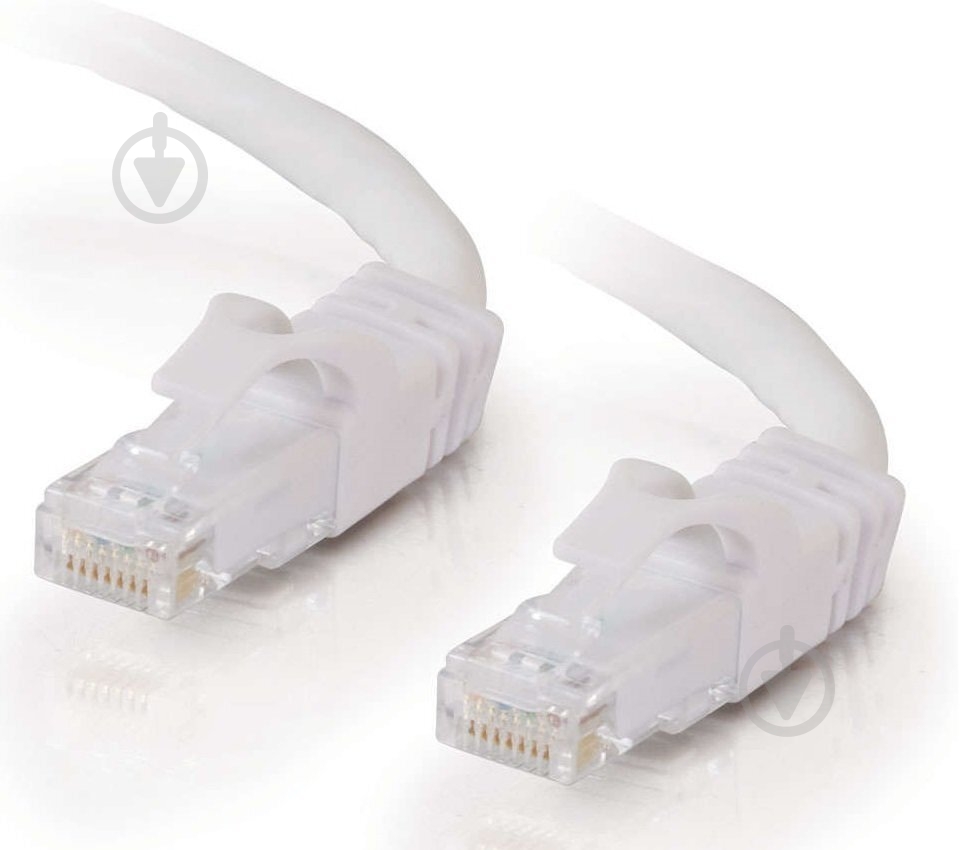 Патч-корд C2G Cat6 0,5 м белый - фото 1