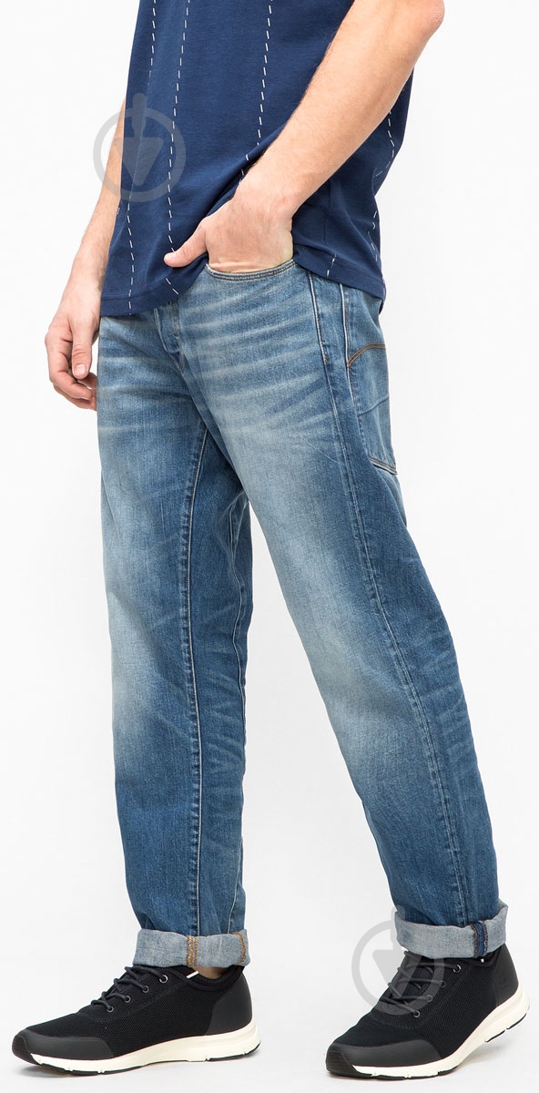 Джинсы G-Star RAW Type C 3D Straight D06762,9299-71 р. 29-32 синий - фото 2
