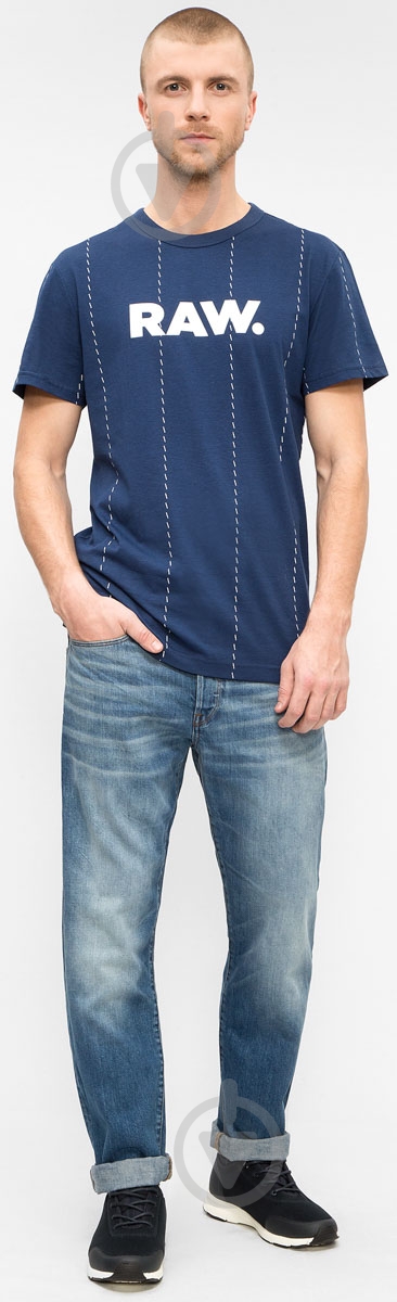 Джинсы G-Star RAW Type C 3D Straight D06762,9299-71 р. 30-32 синий - фото 4