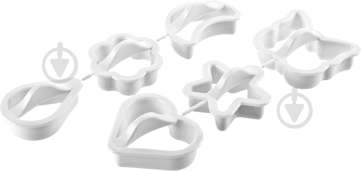 Набор форм для печенья Titiz Plastik 6 шт. AP-1046-WT - фото 1