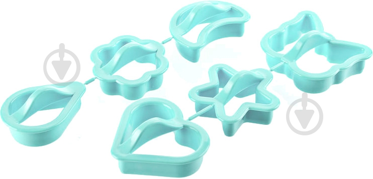 Набор форм для печенья Titiz Plastik 6 шт. AP-1046-TU - фото 1