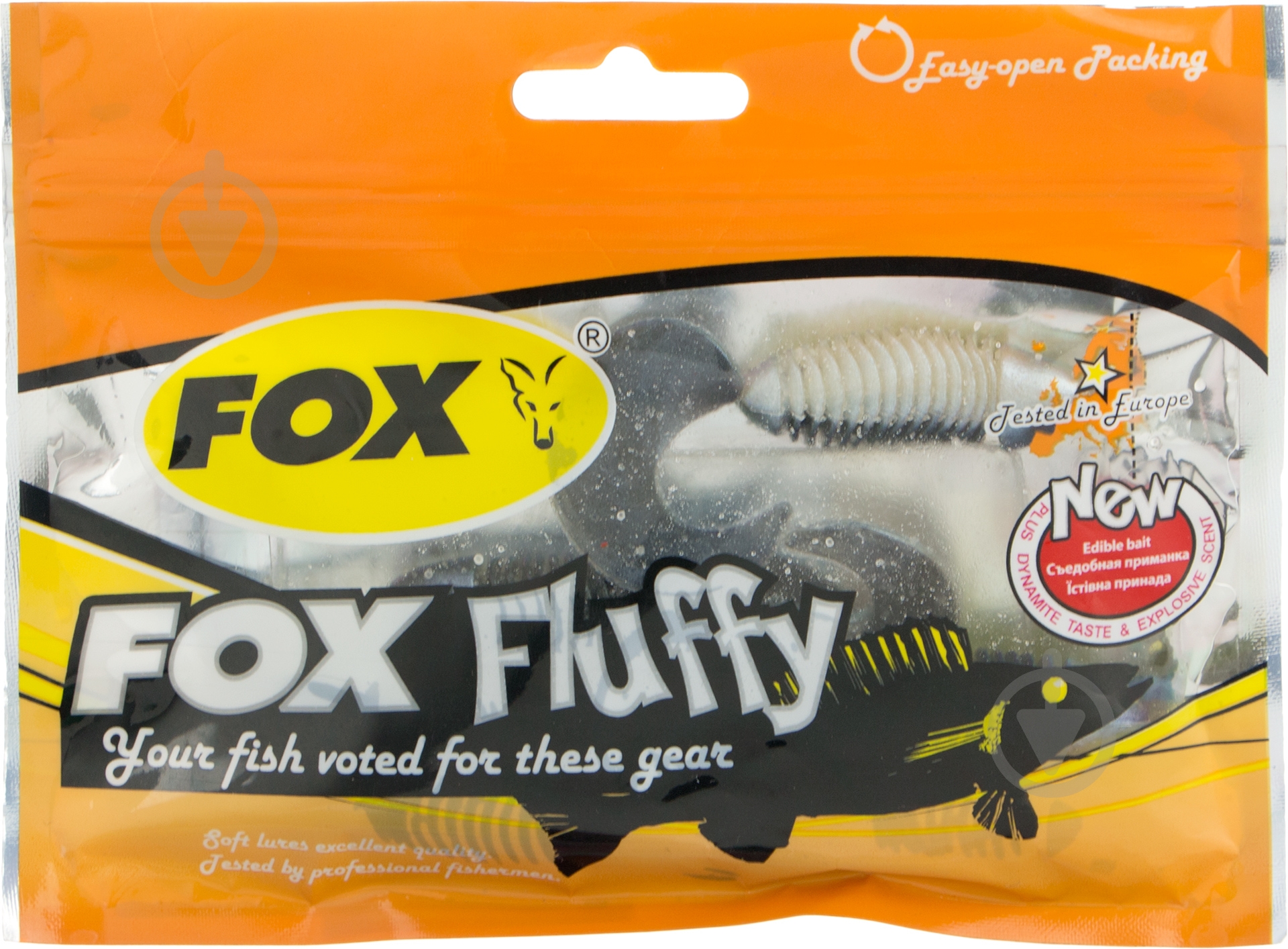 Твістер FOX Fluffy 75 мм 6 шт. #019 - фото 2 Твістер FOX Fluffy 75 мм 6 шт. #019 - фото 2