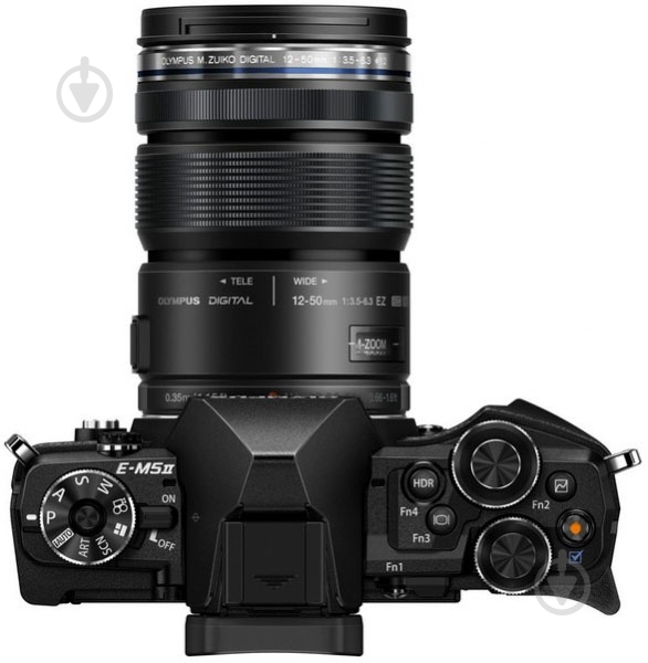 Фотоаппарат Olympus E-M5 mark II 12-50 Kit black - фото 5