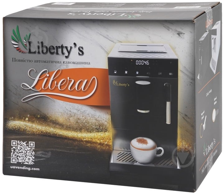 ВИТРИНА! Кофемашина LIBERTY`S RM-A20 Black Libera - фото 16 ВИТРИНА! Кофемашина LIBERTY`S RM-A20 Black Libera - фото 16